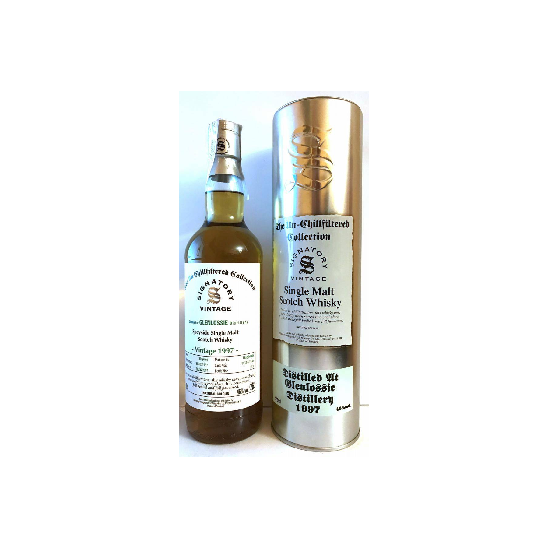 Glenlossie The Un-Chillfiltered Collection 1997 20 Years Single Malt Whisky 2