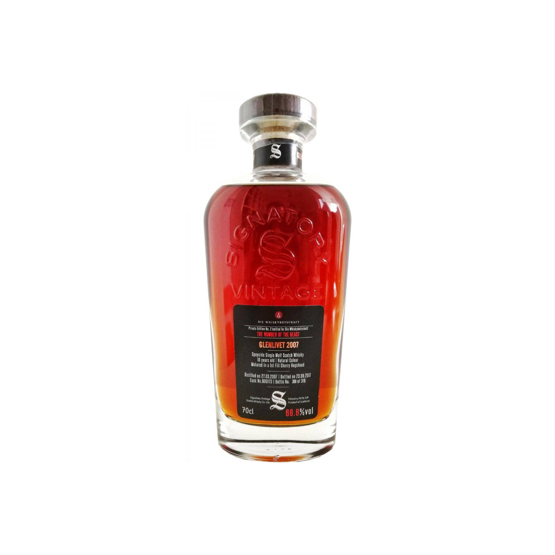 The Glenlivet 2007 10 Years Single Malt Whisky