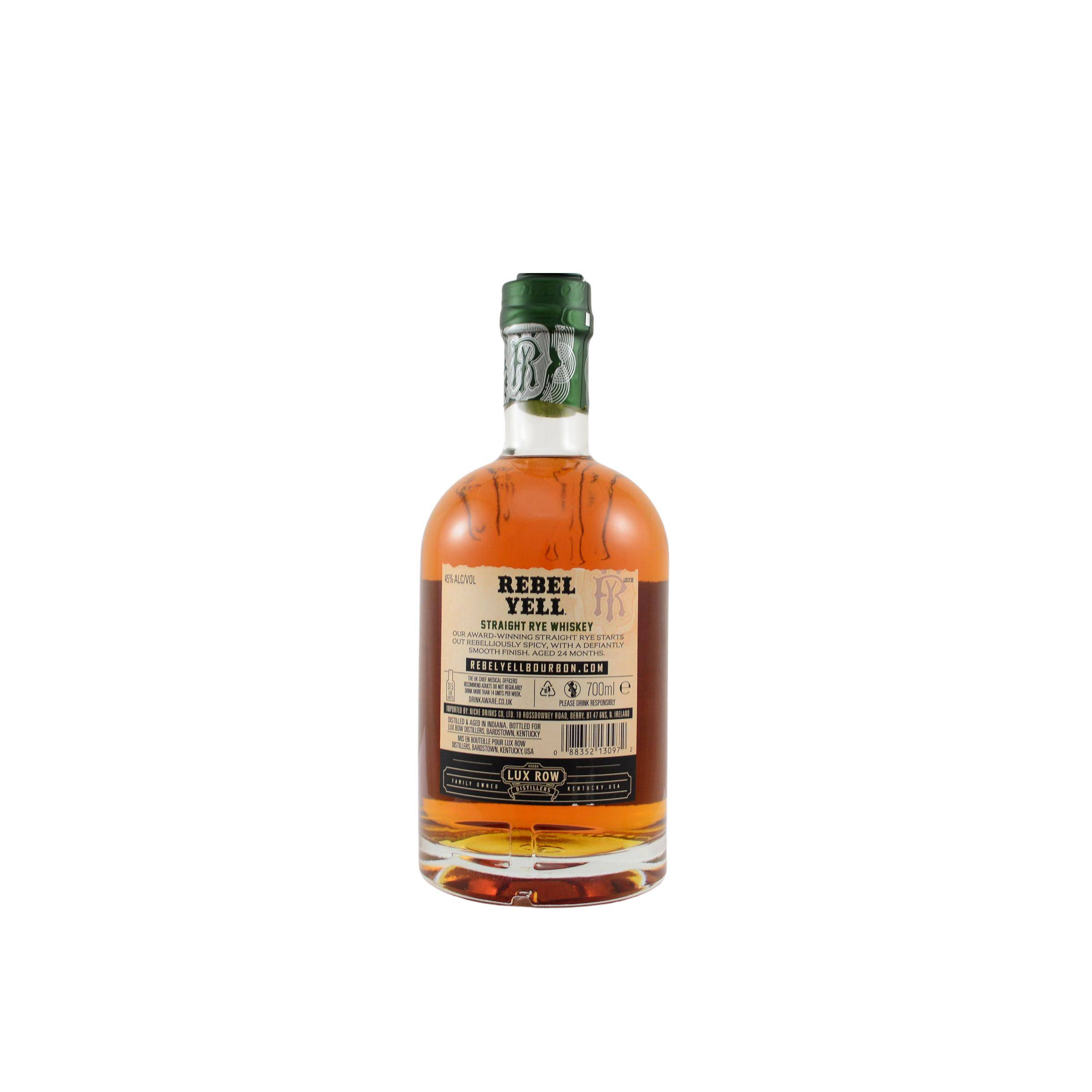 Rebel Yell 2 Years Rye Whisky 2