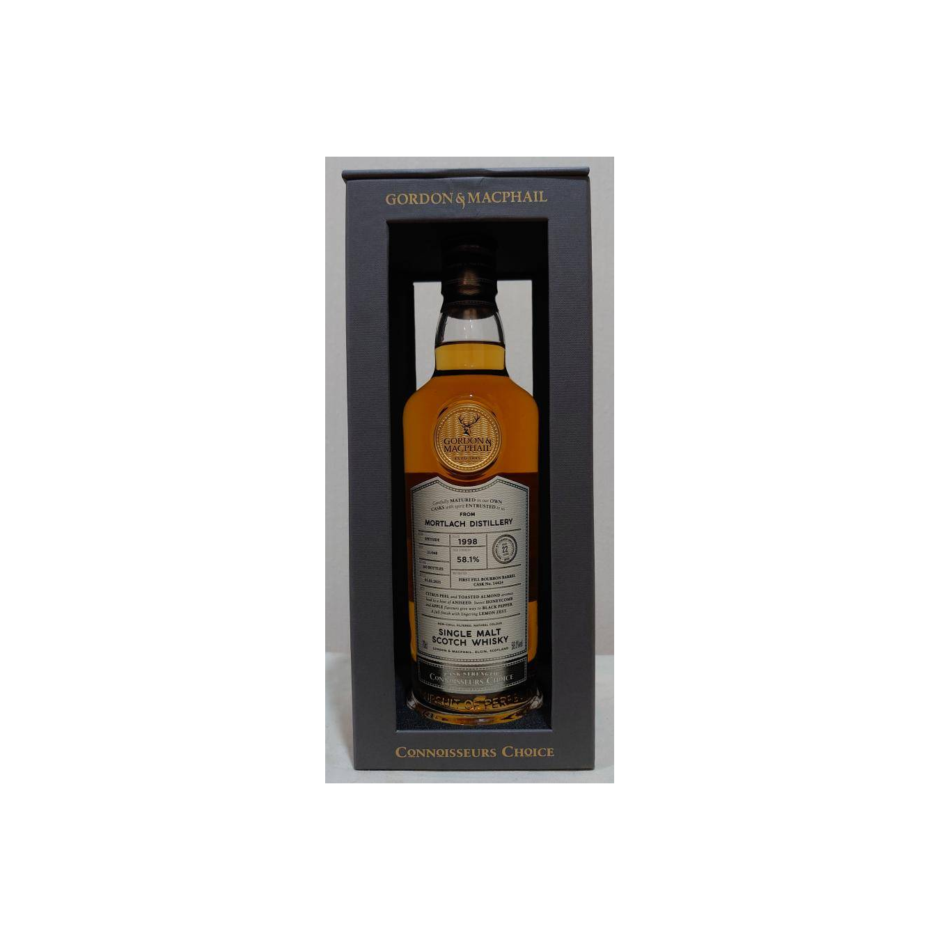 Mortlach Connoisseurs Choice - Cask Strength 1998 22 Years Single Malt Whisky 3