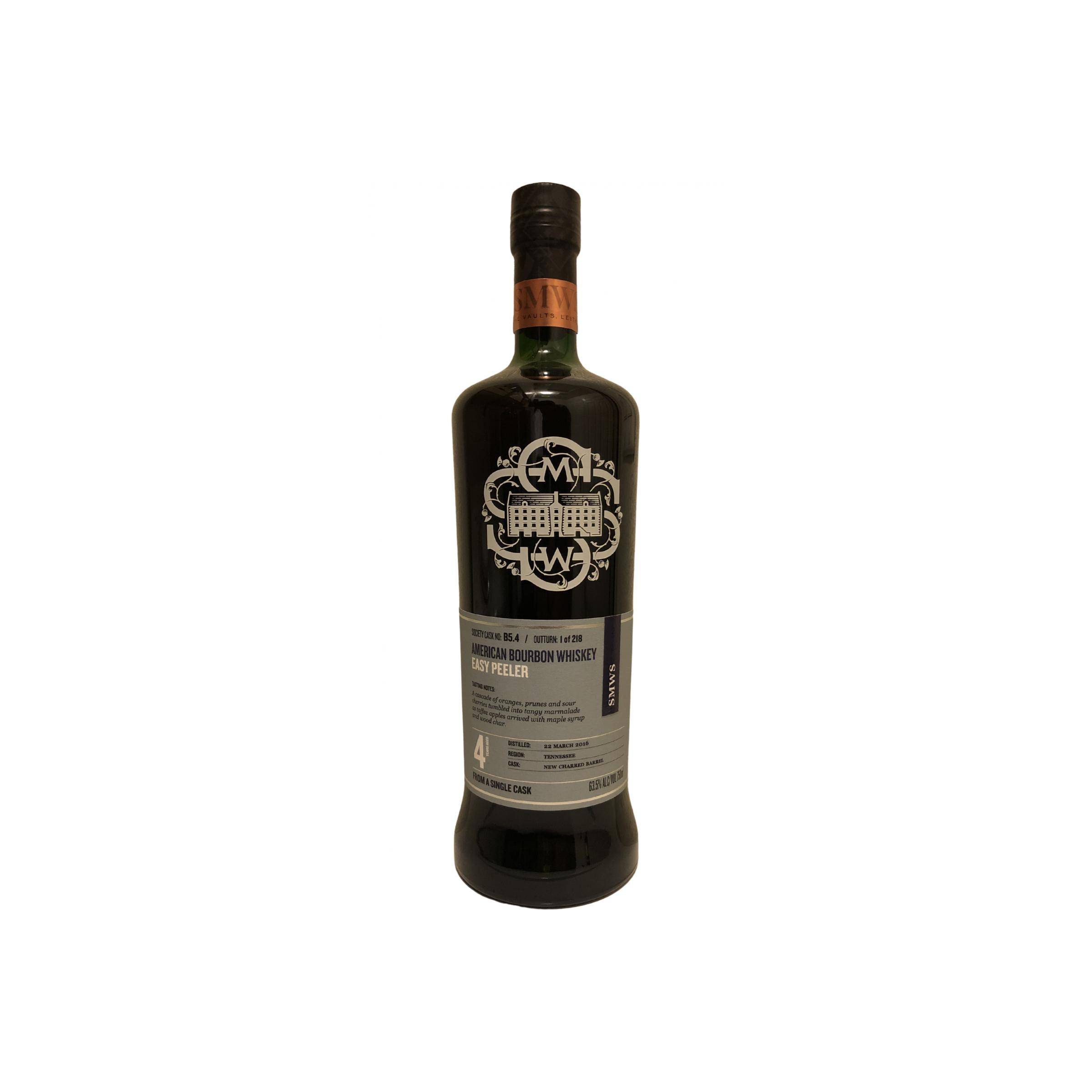 The Scotch Malt Whisky Society 2016 4 Years Bourbon Whisky