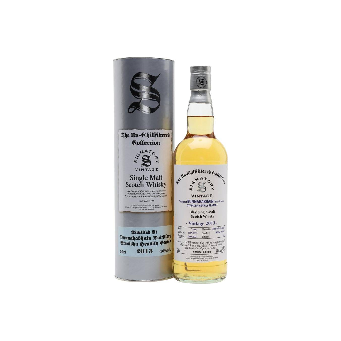 Bunnahabhain The Un-Chillfiltered Collection 2013 7 Years Single Malt Whisky 2