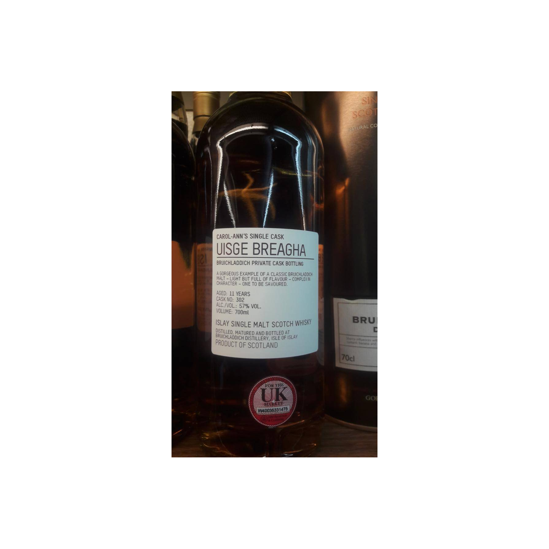 Bruichladdich 11 Years Single Malt Whisky 2