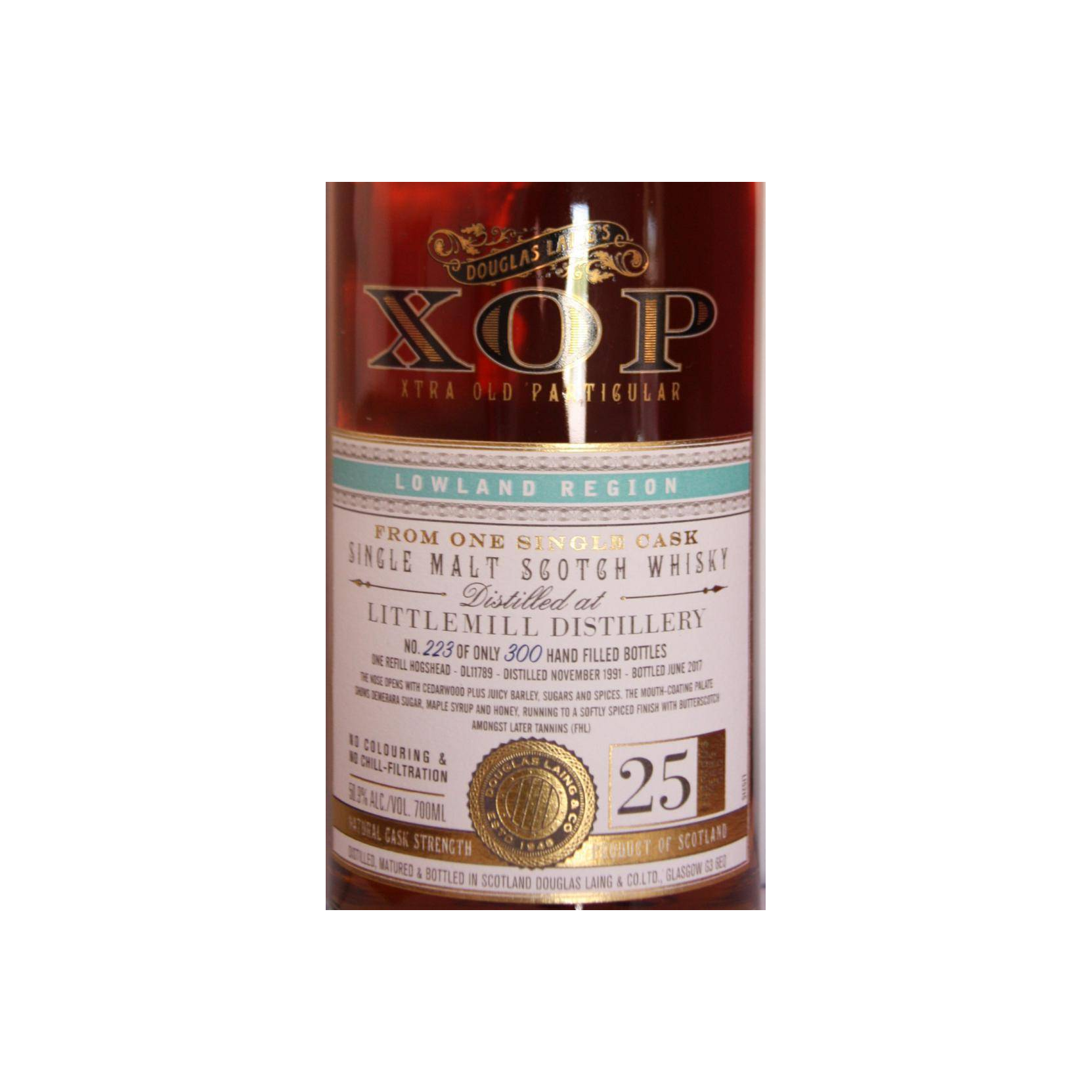Littlemill 1991 25 Years Single Malt Whisky 2