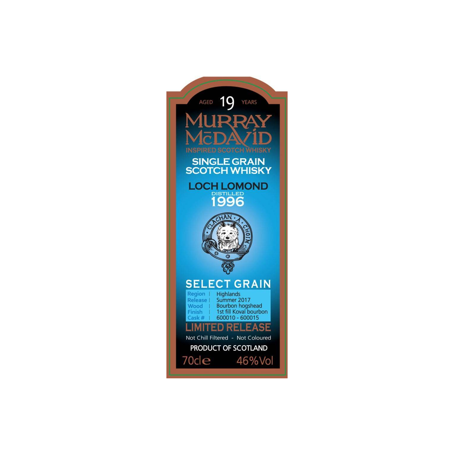 Loch Lomond 1996 19 Years Single Grain Whisky 2