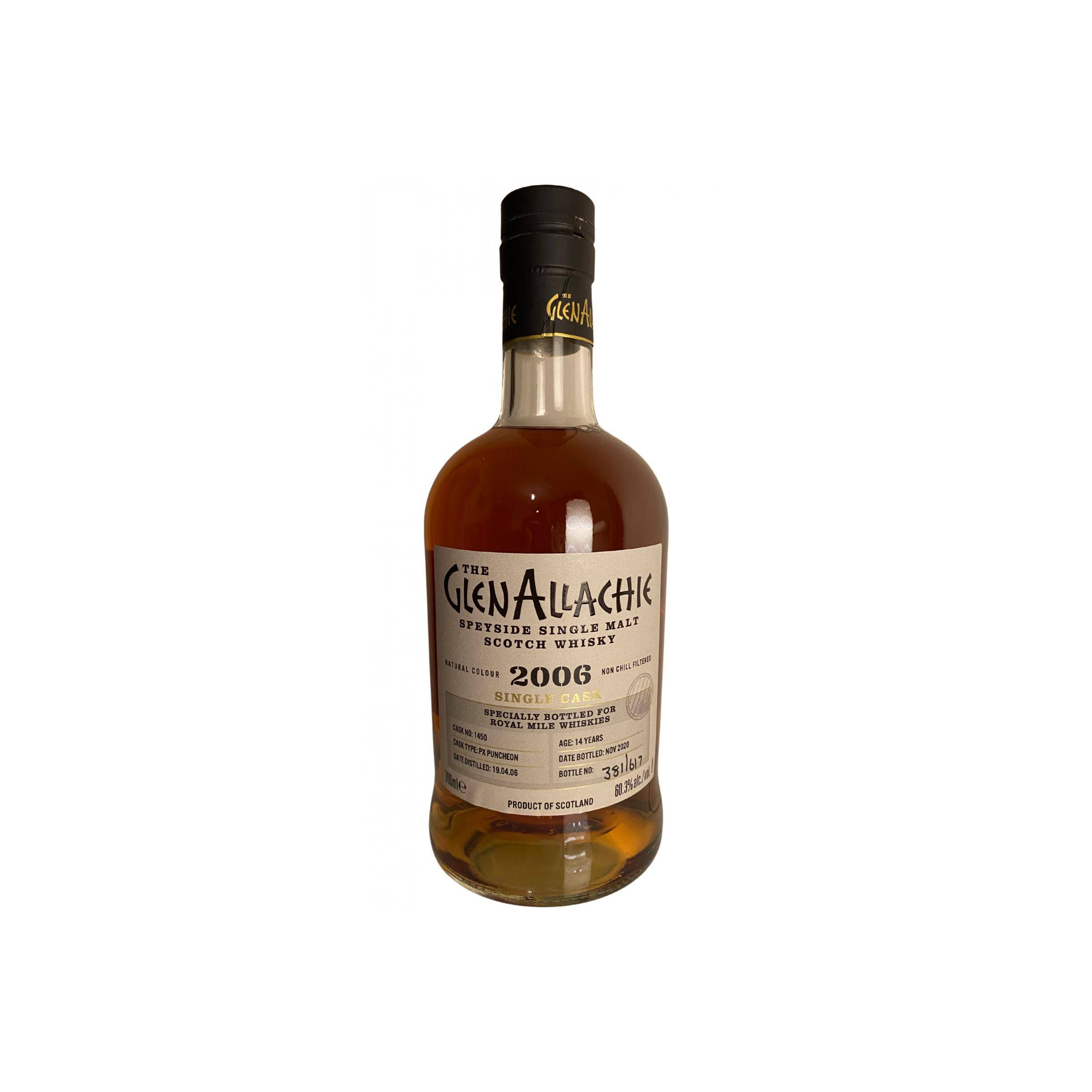 The GlenAllachie Single Cask 2006 14 Years Single Malt Whisky