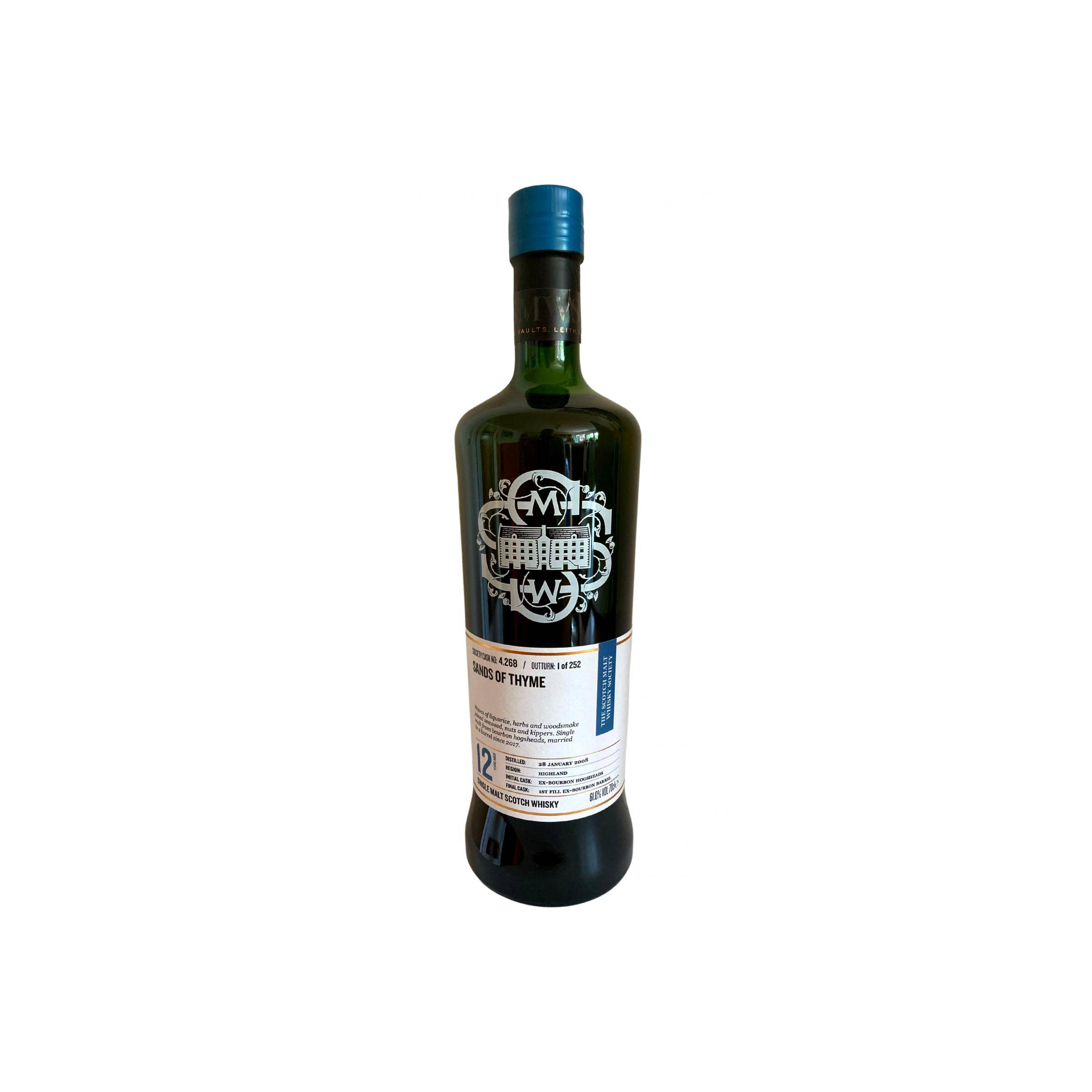 The Scotch Malt Whisky Society 2008 12 Years Single Malt Whisky