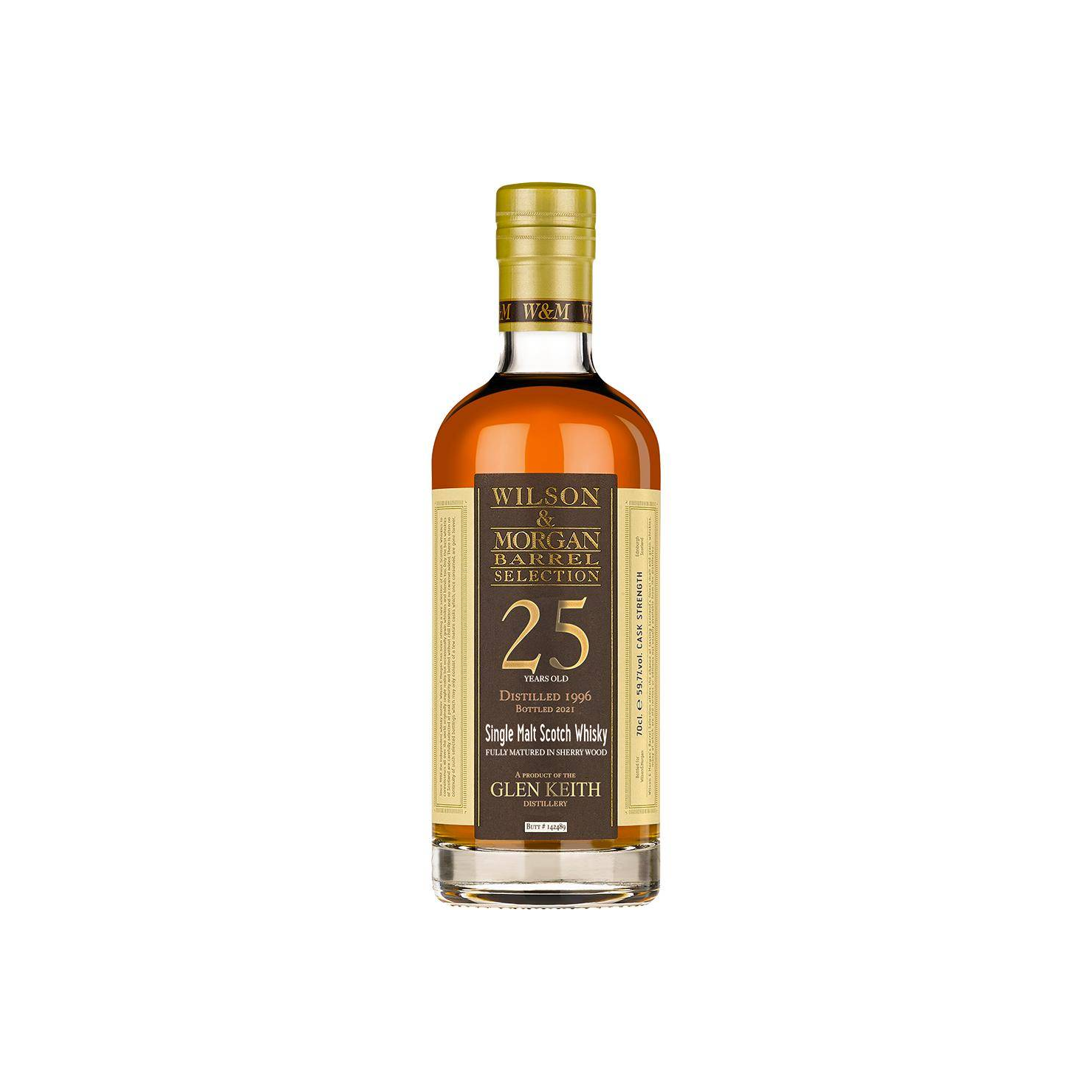 Glen Keith 1996 25 Years Single Malt Whisky
