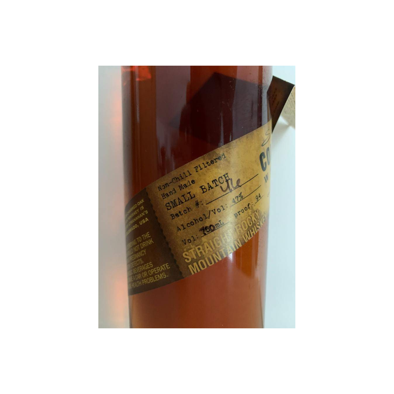 Stranahan's Straight Colorado Whiskey 2