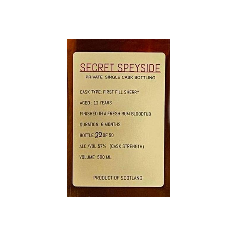 Secret Speyside 12-year-old UD 2