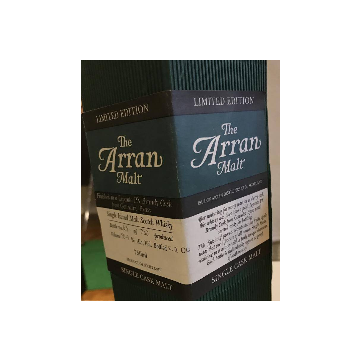 Arran Limited Edition Single Malt Whisky 2