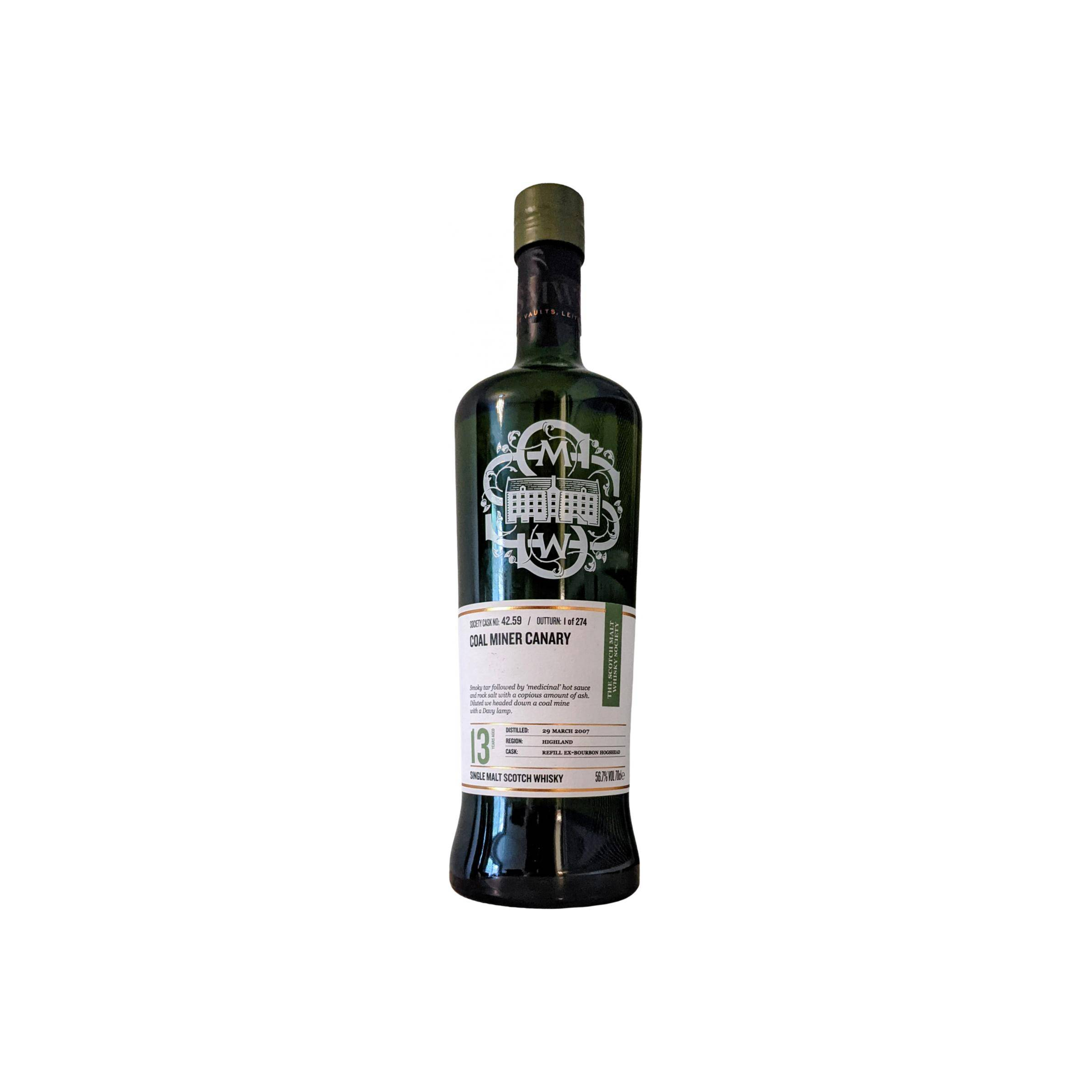 The Scotch Malt Whisky Society 2007 13 Years Single Malt Whisky