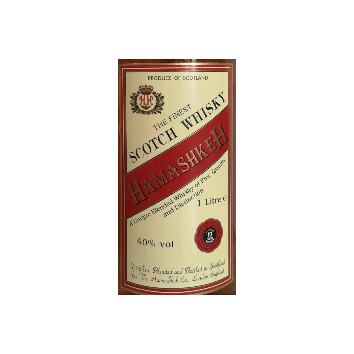 Hamashkeh The Finest Scotch Whisky 3