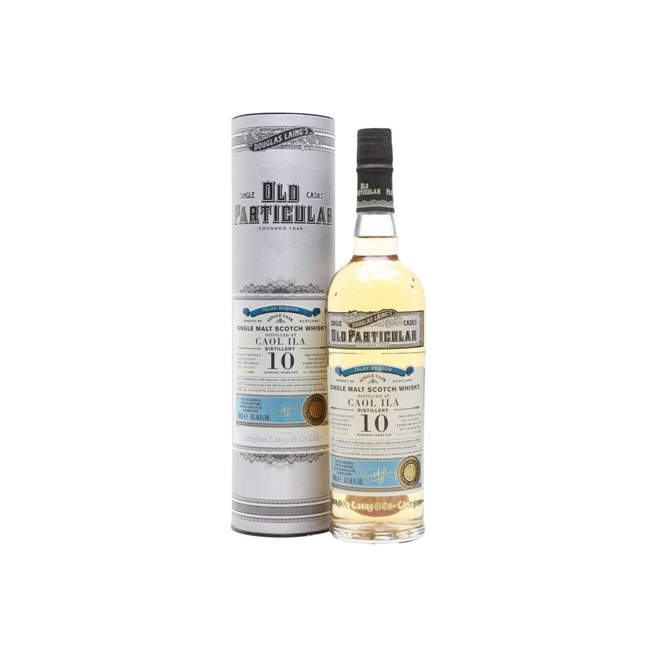 Caol Ila Old Particular 2011 10 Years Single Malt Whisky 2