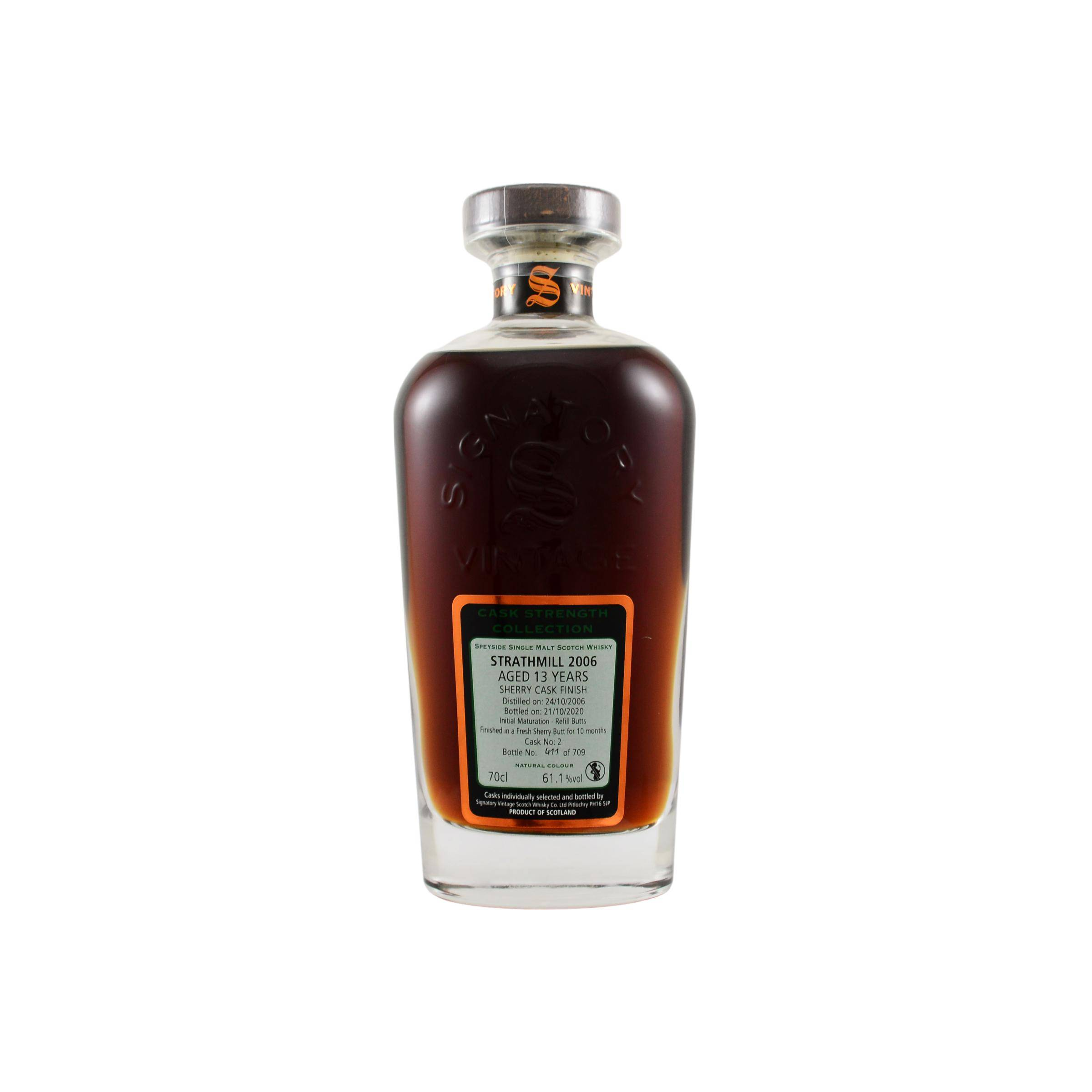 Strathmill Cask Strength Collection 2006 13 Years Single Malt Whisky
