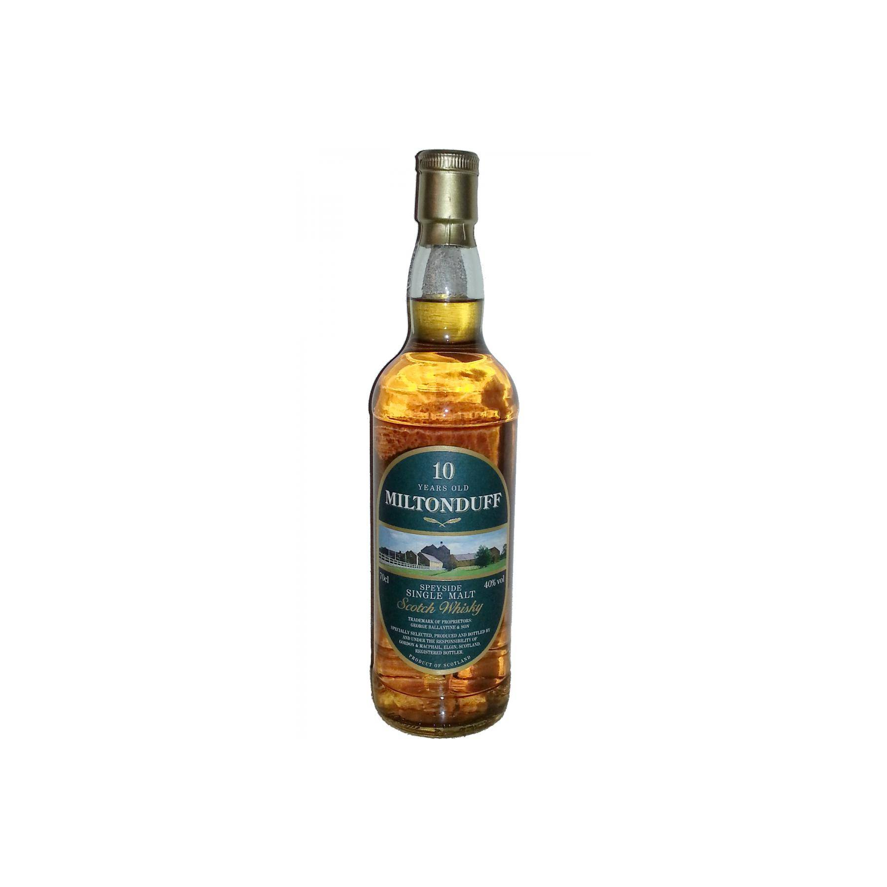 Miltonduff Licensed Bottling 10 Years Single Malt Whisky
