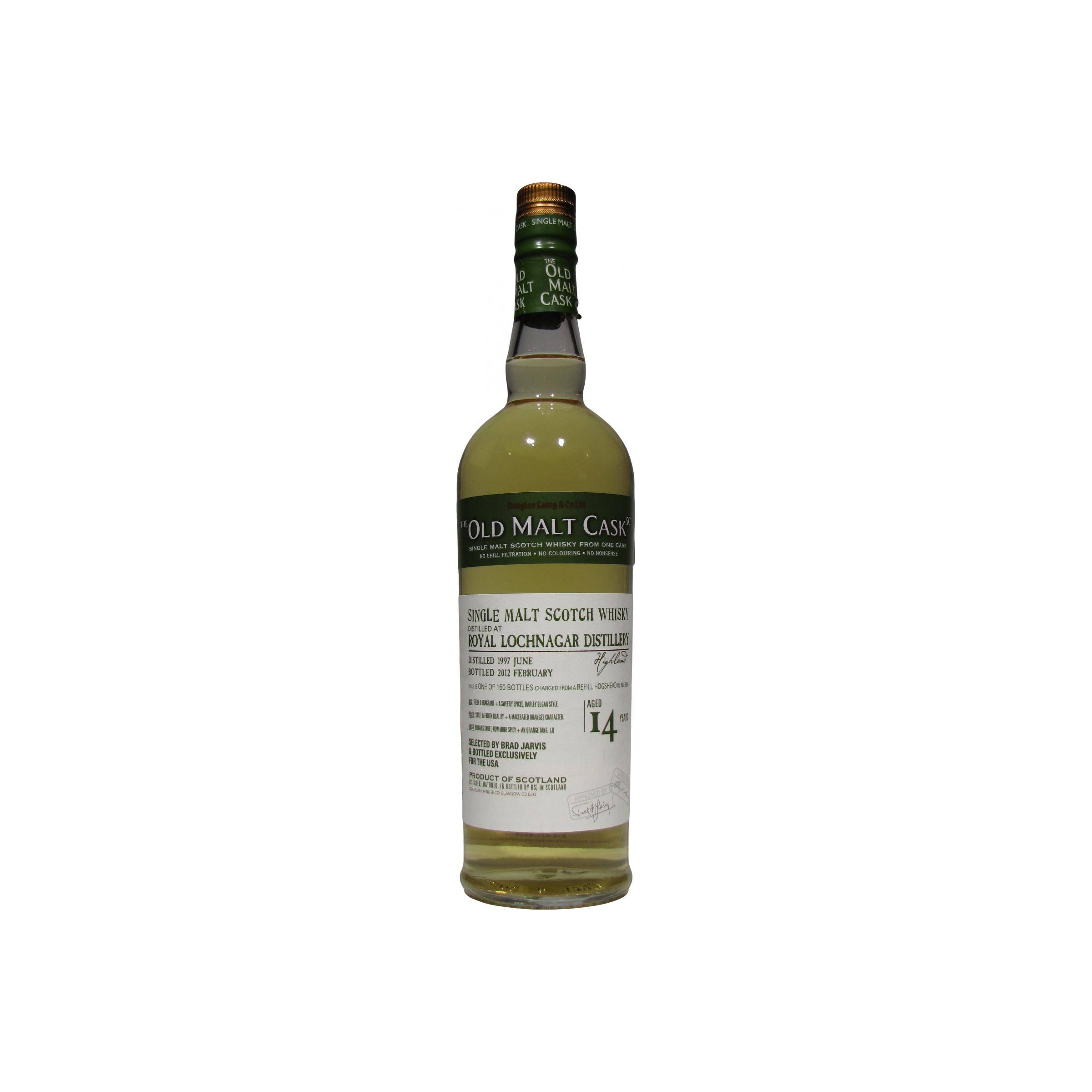 Royal Lochnagar Old Malt Cask 1997 14 Years Single Malt Whisky