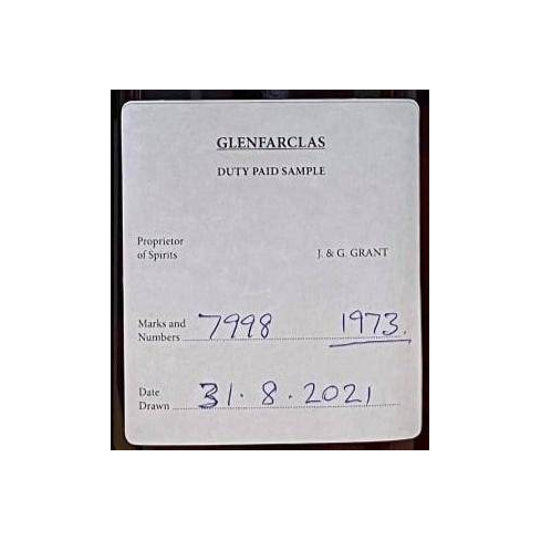 Glenfarclas 1973 48 Years Single Malt Whisky