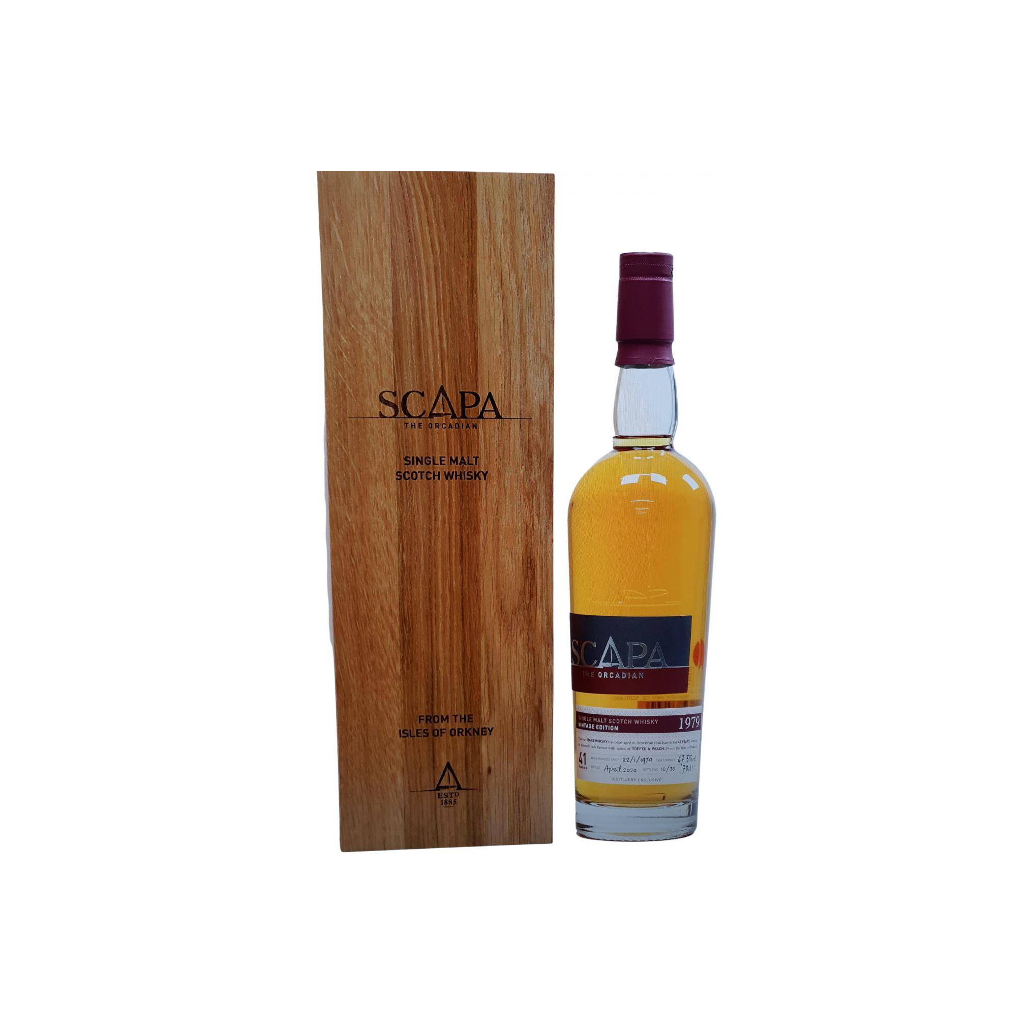 Scapa 1979 41 Years Single Malt Whisky