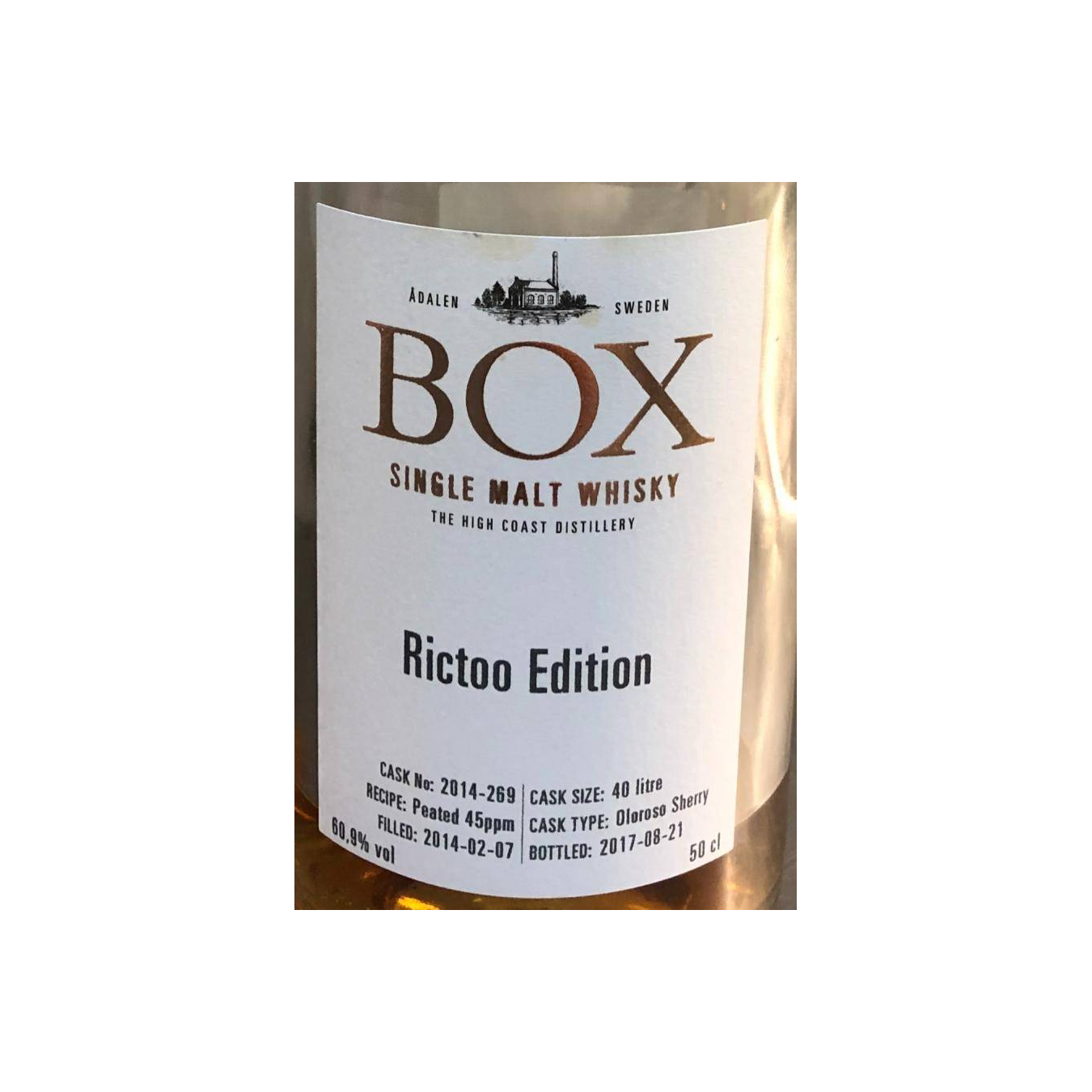 Compass Box Private Bottling 2014 3 Years Single Malt Whisky 2