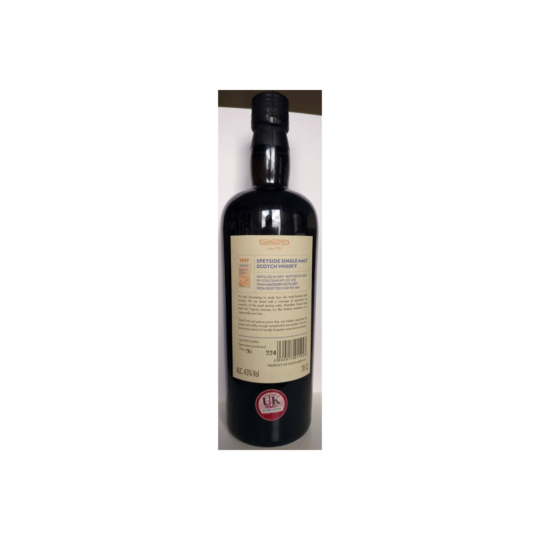 Macduff 1997 20 Years Single Malt Whisky 2