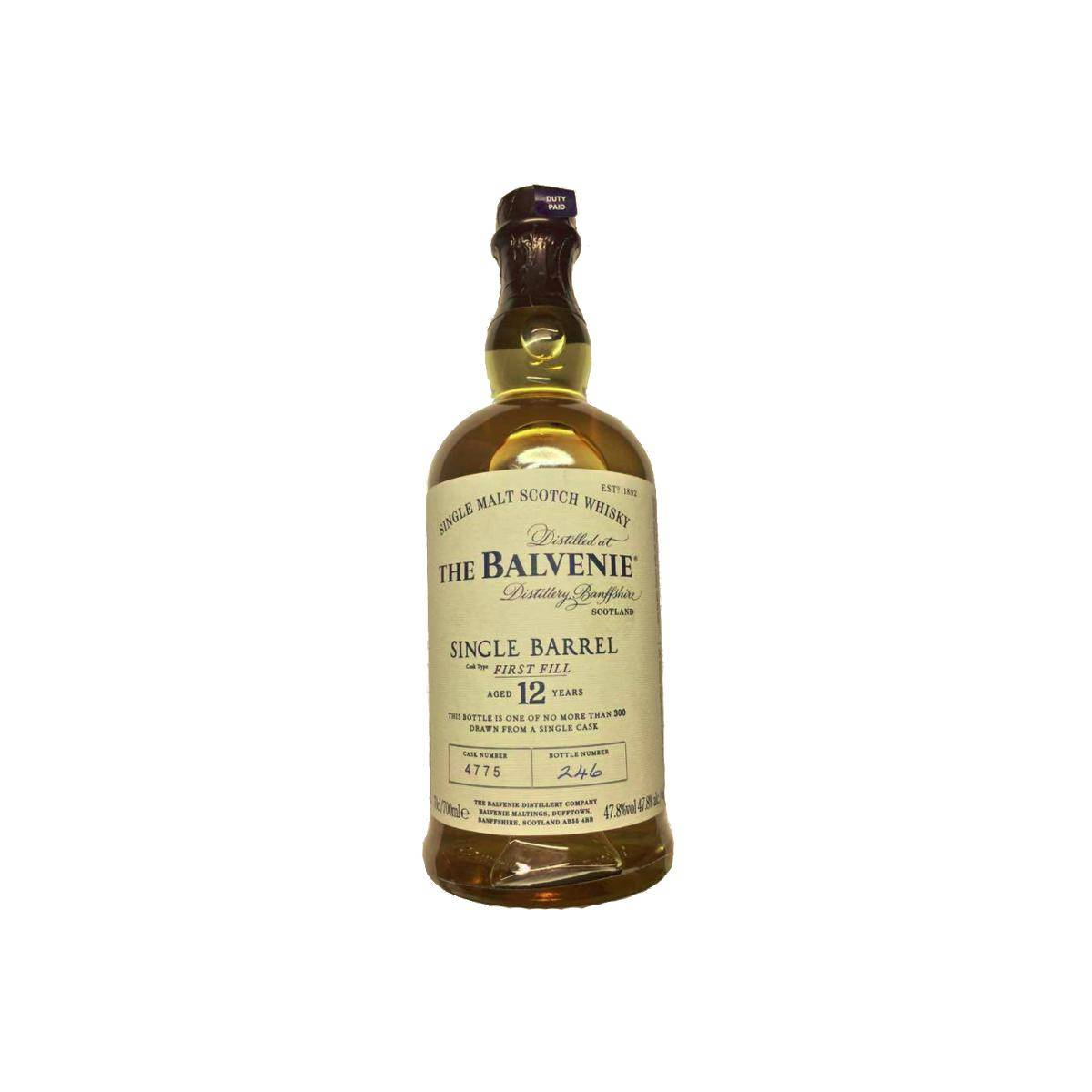 The Balvenie Single Cask 12 Years Single Malt Whisky 2