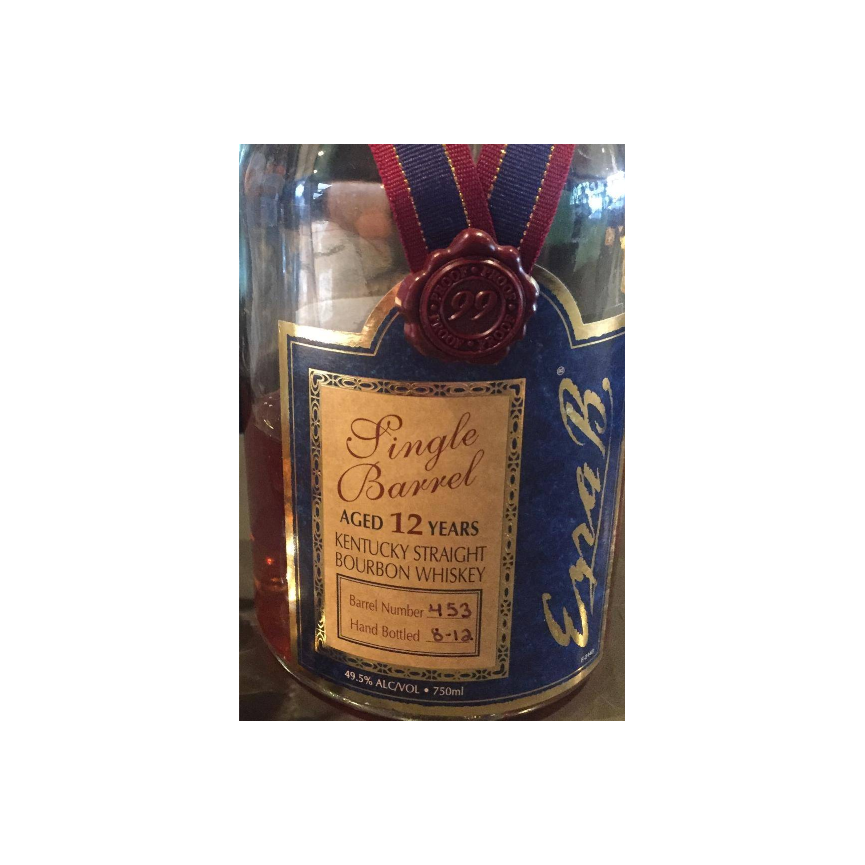 Brooks Single Cask 12 Years Bourbon Whisky