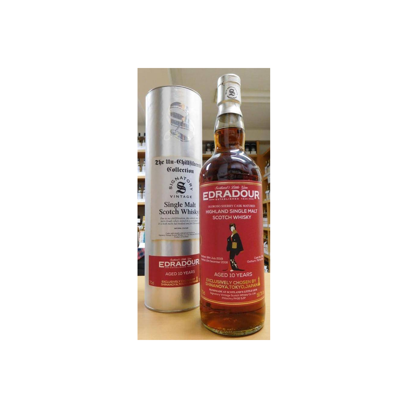 Edradour 2008 10 Years Single Malt Whisky
