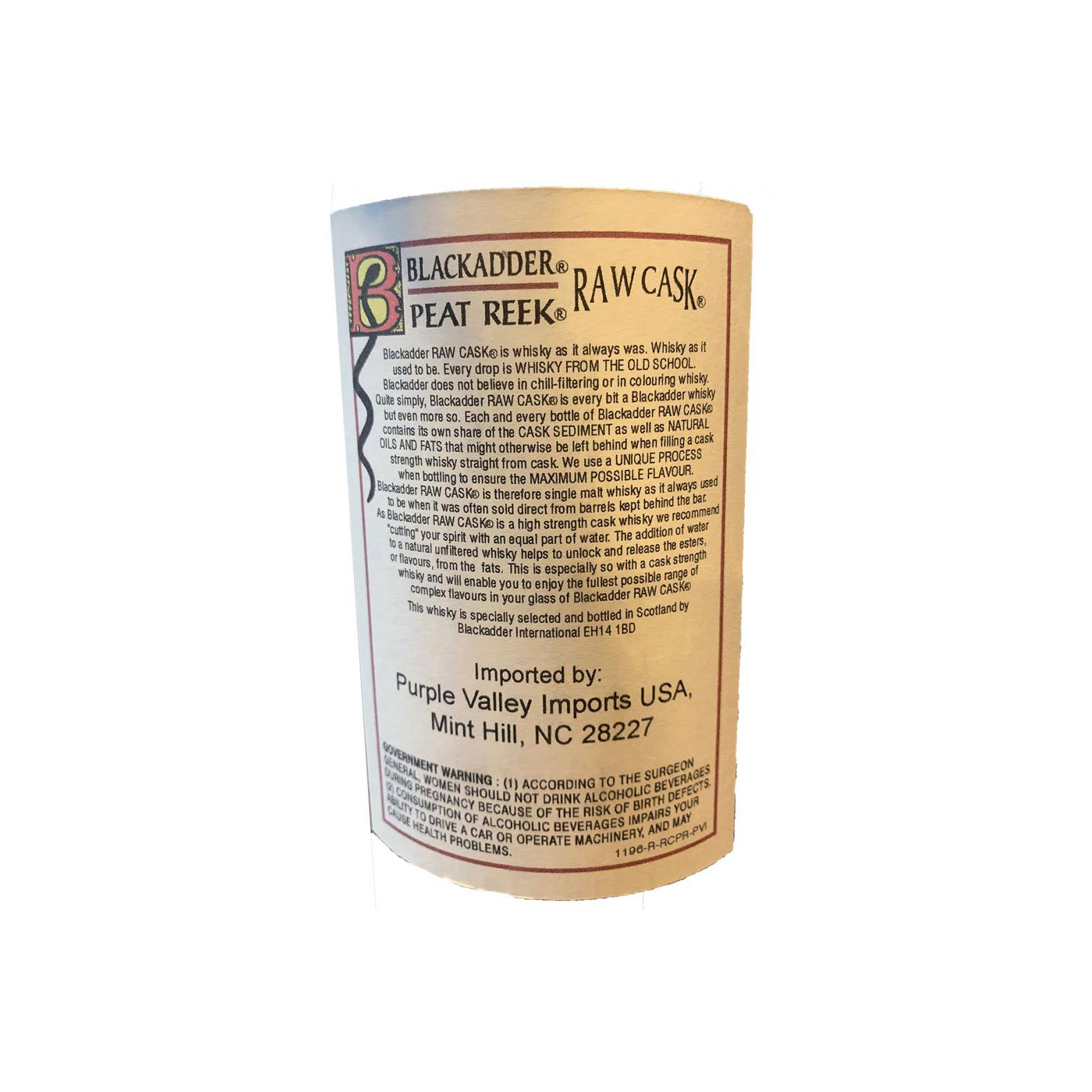 Blackadder Raw Cask 1996 11 Years Single Malt Whisky 2