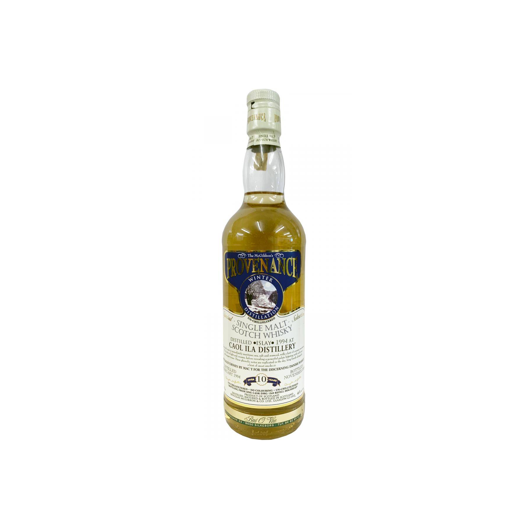 Caol Ila McGibbon's Provenance 1994 10 Years Single Malt Whisky