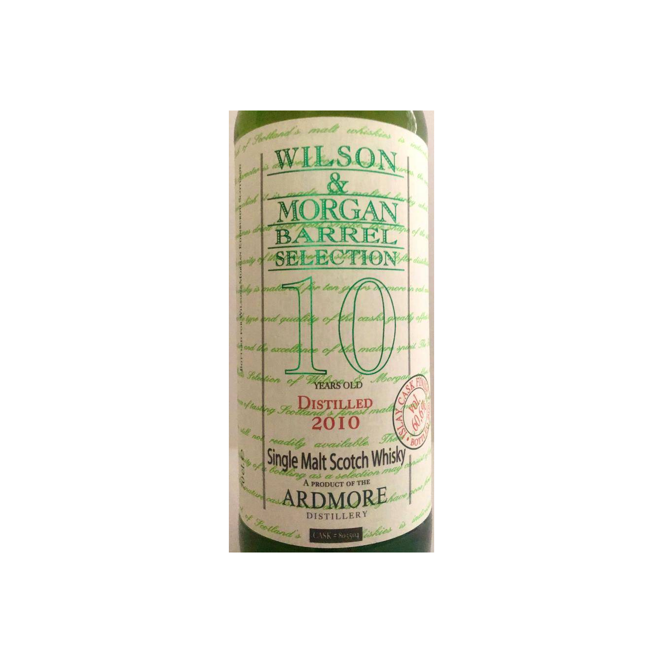 Ardmore 2010 10 Years Single Malt Whisky 2
