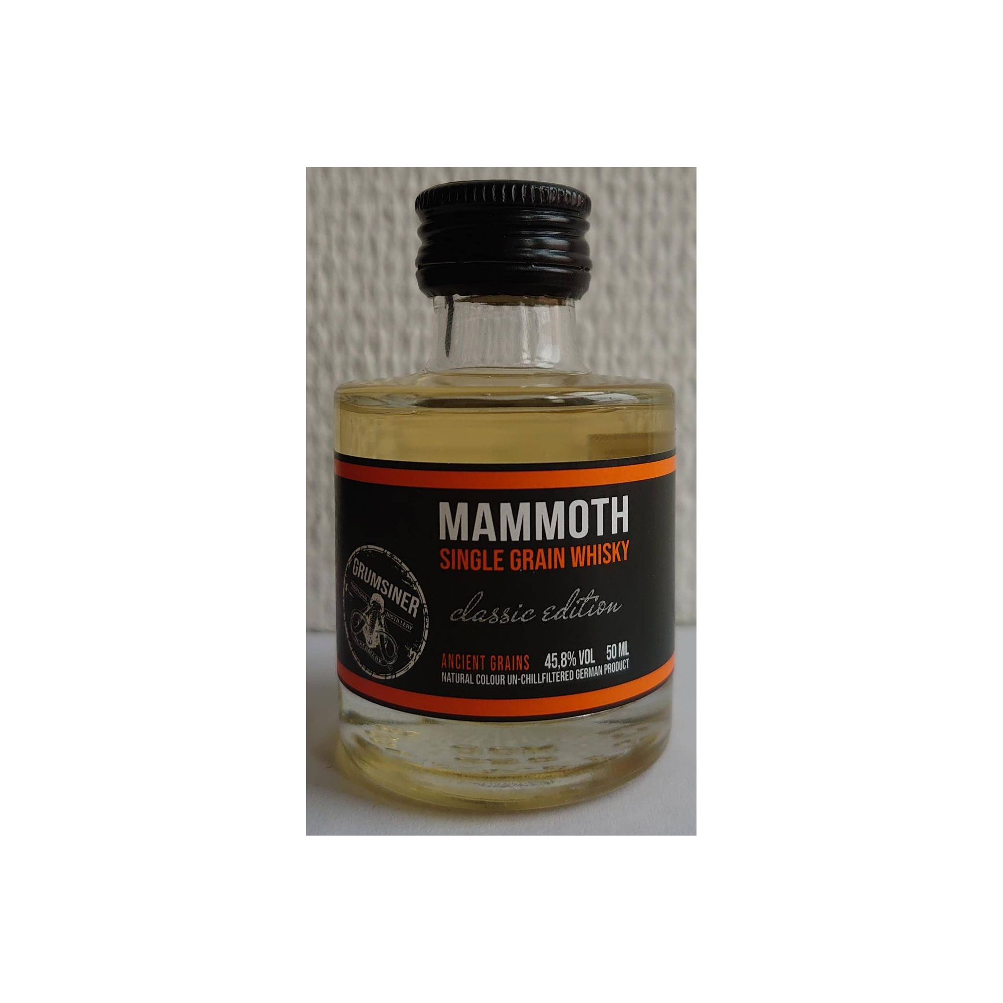 Grumsiner Mammoth - Single Grain Whisky 2