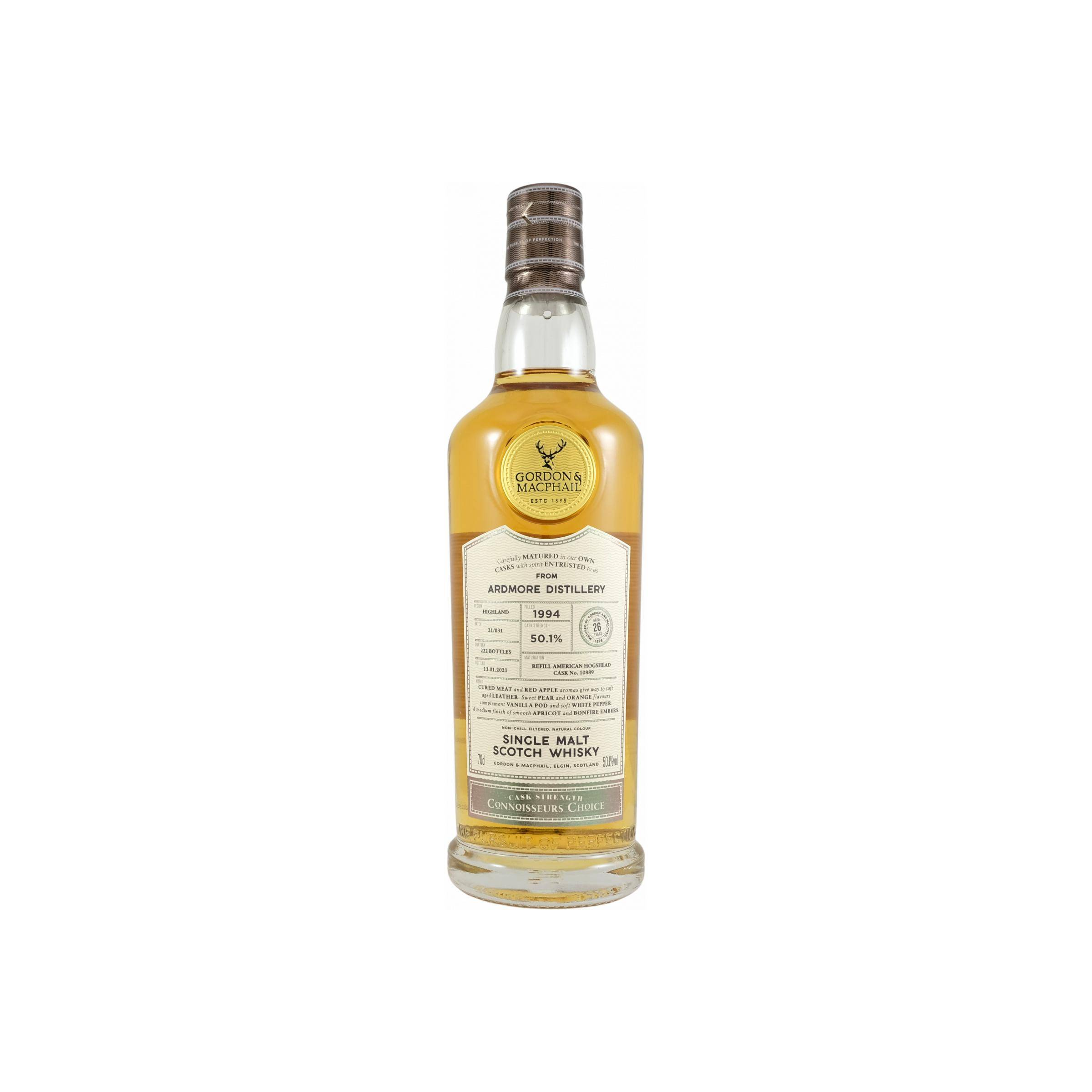 Ardmore Connoisseurs Choice - Cask Strength 1994 26 Years Single Malt Whisky