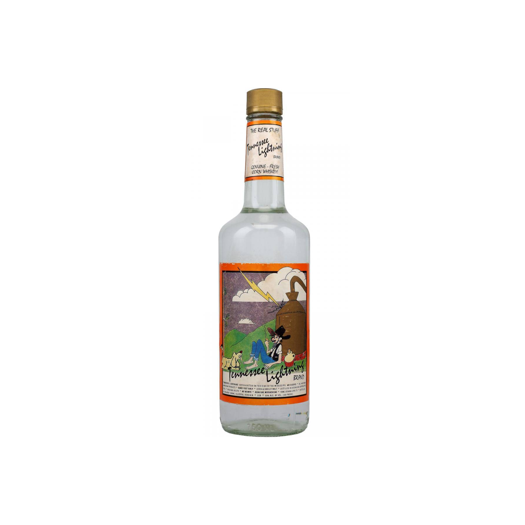Tennessee Lightning Genuine-Corn Whiskey