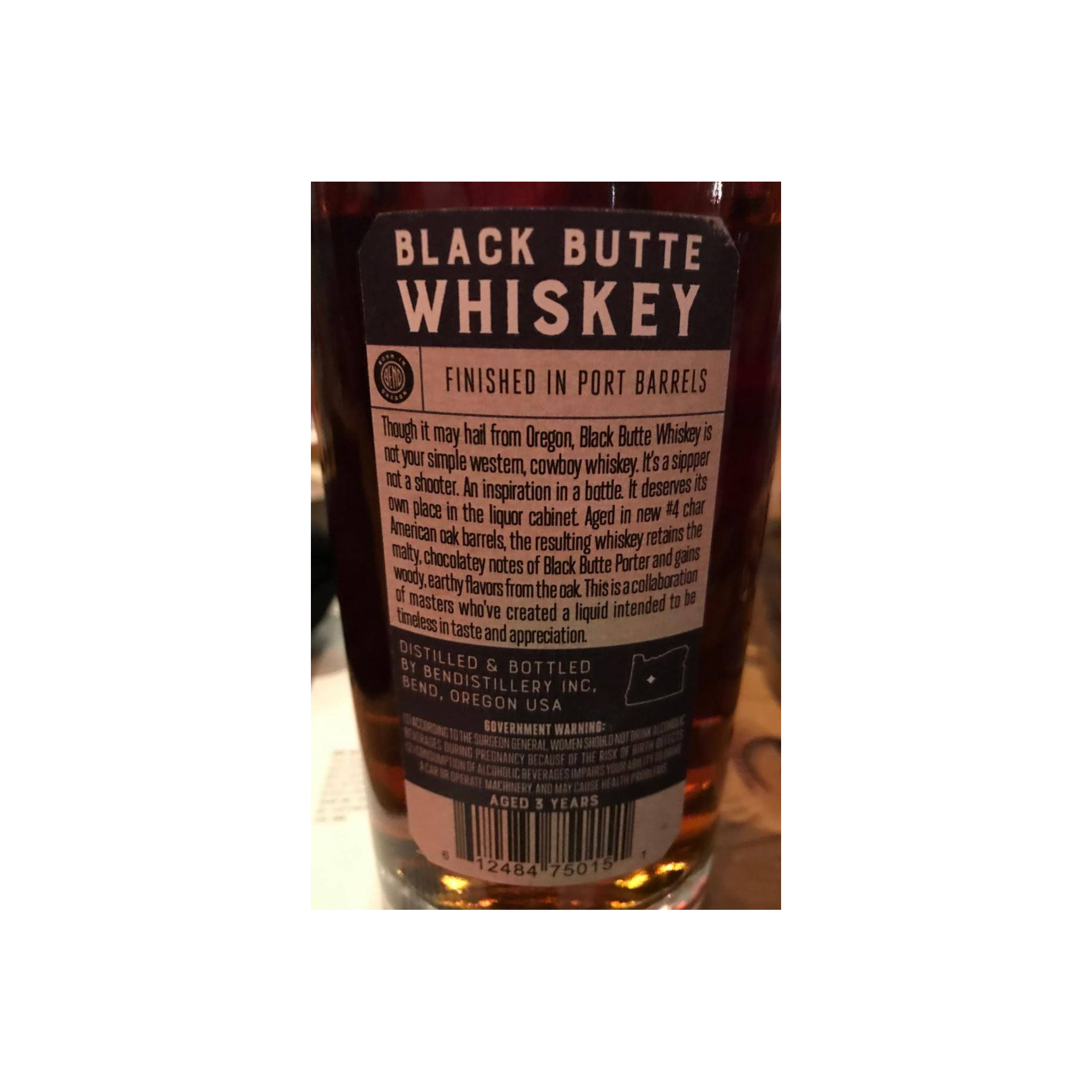 Black Butte Whiskey 03-year-old - Release #3 2
