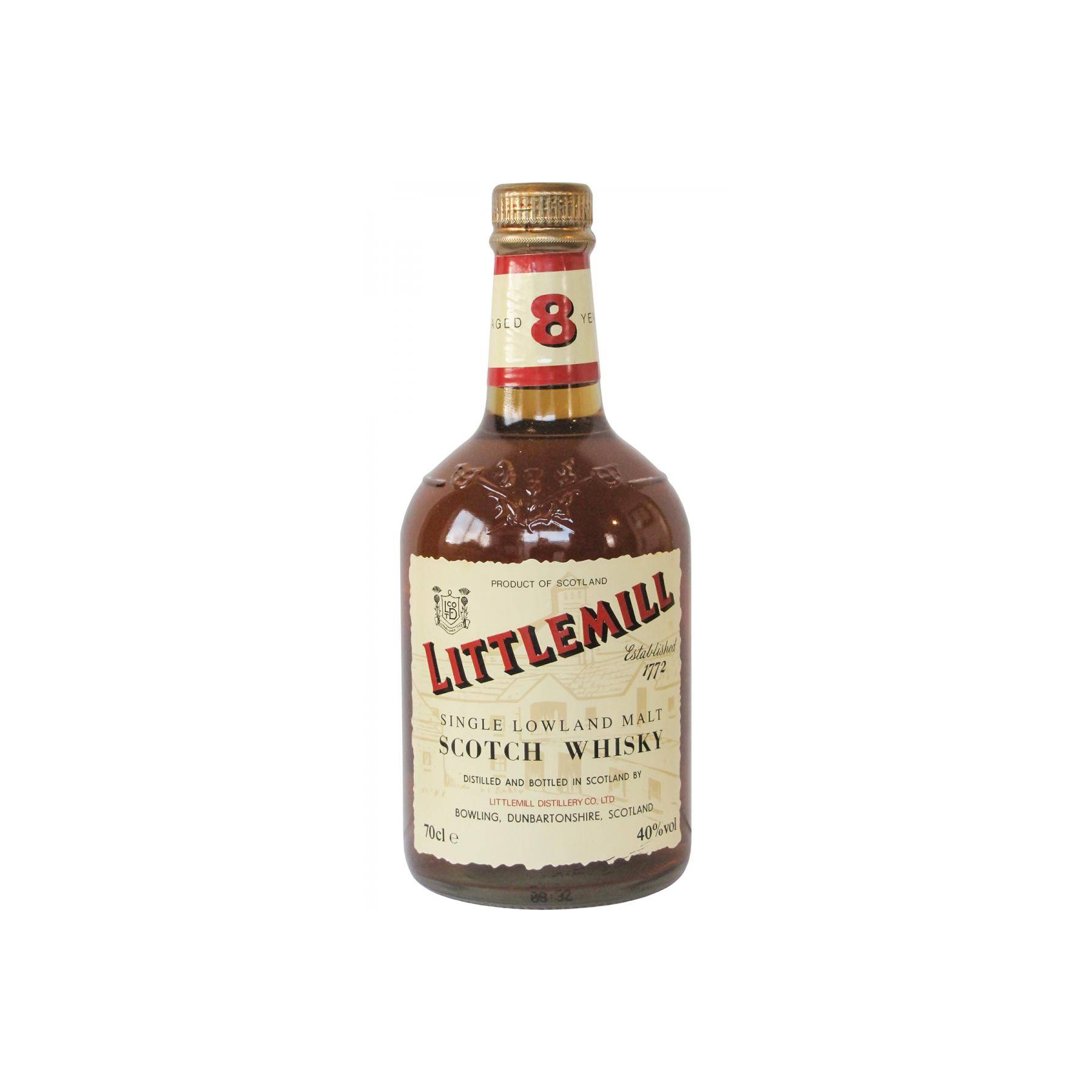 Littlemill 8 Years Single Malt Whisky