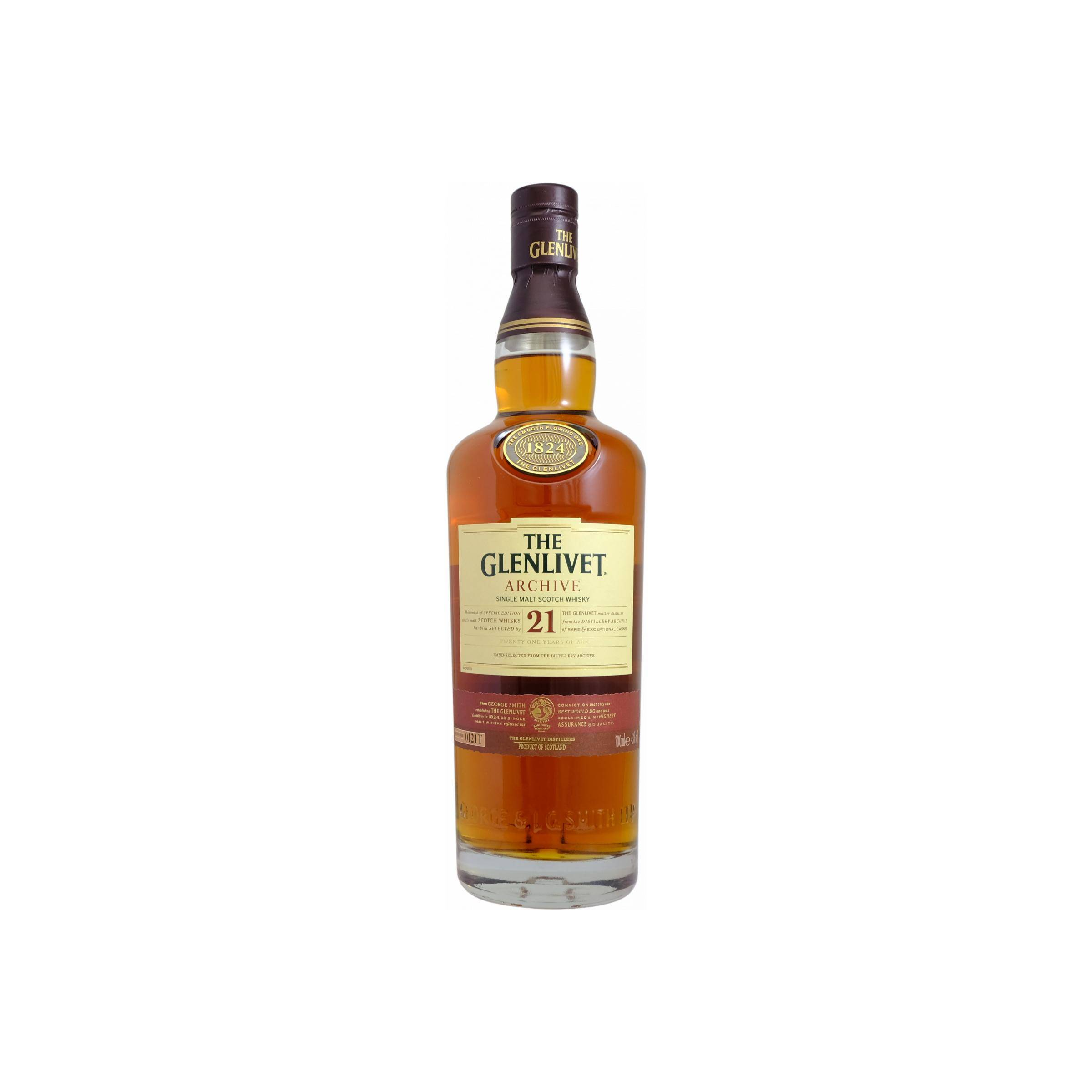 The Glenlivet 21 Years Single Malt Whisky