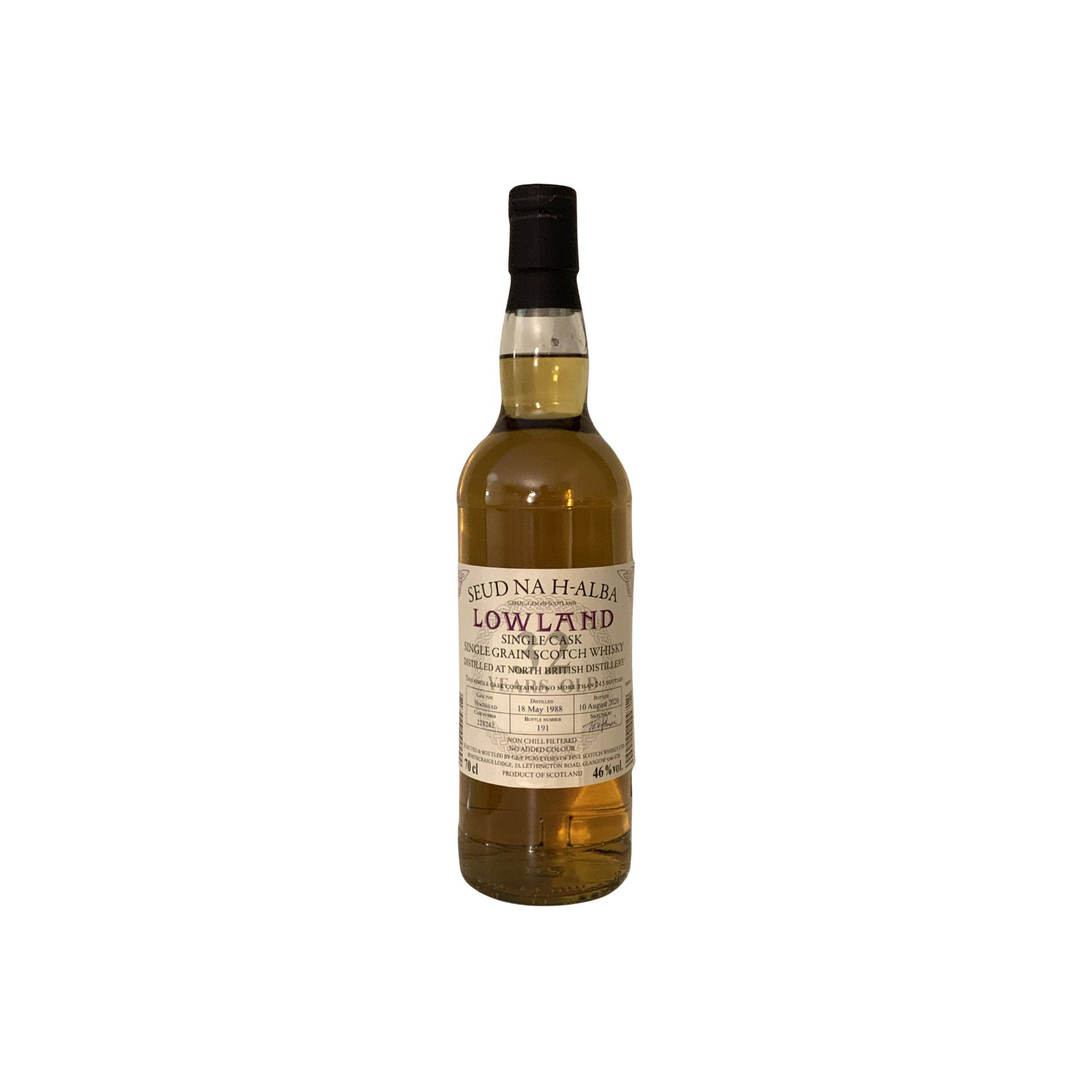 North British 1988 32 Years Single Grain Whisky