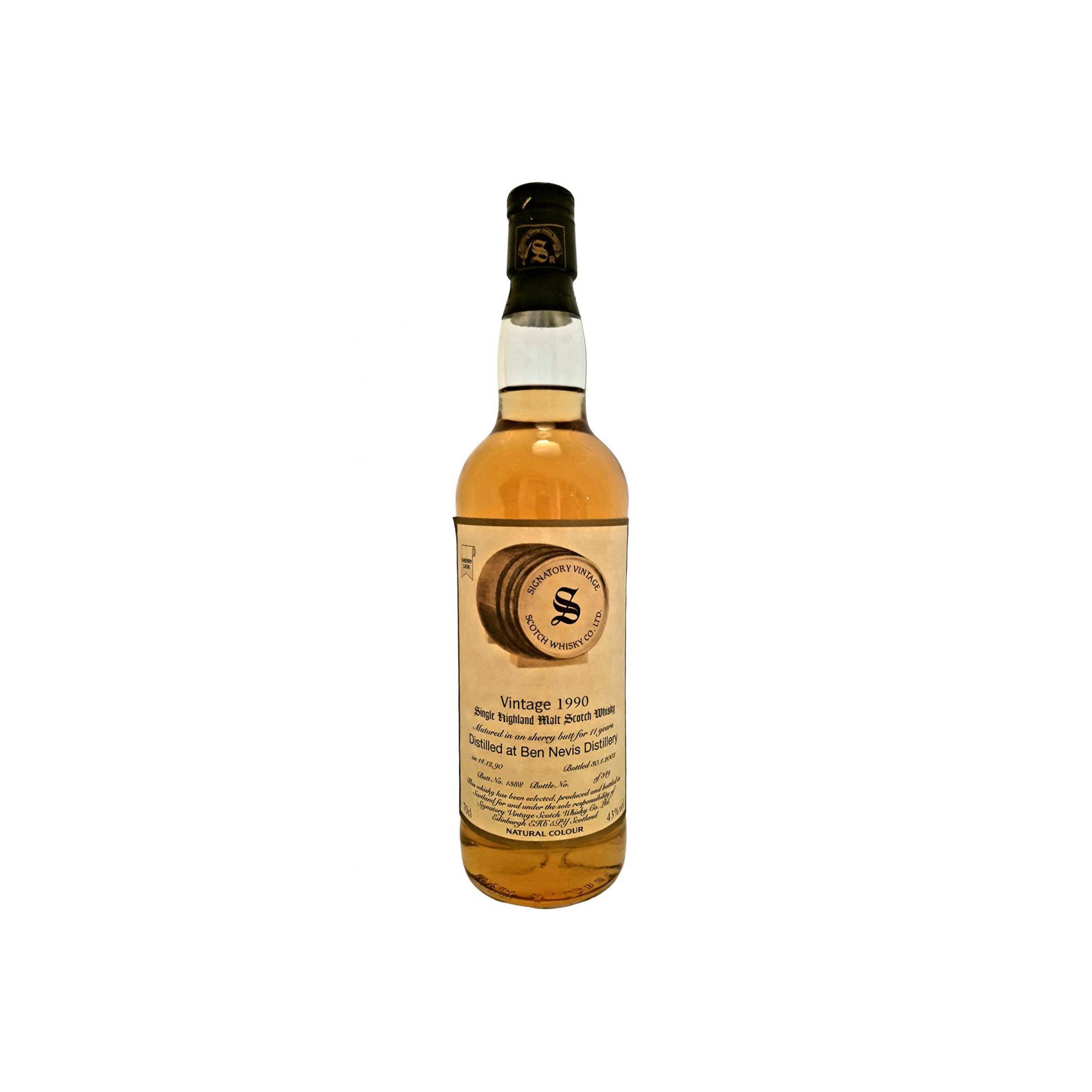 Ben Nevis Vintage Collection 1990 11 Years Single Malt Whisky