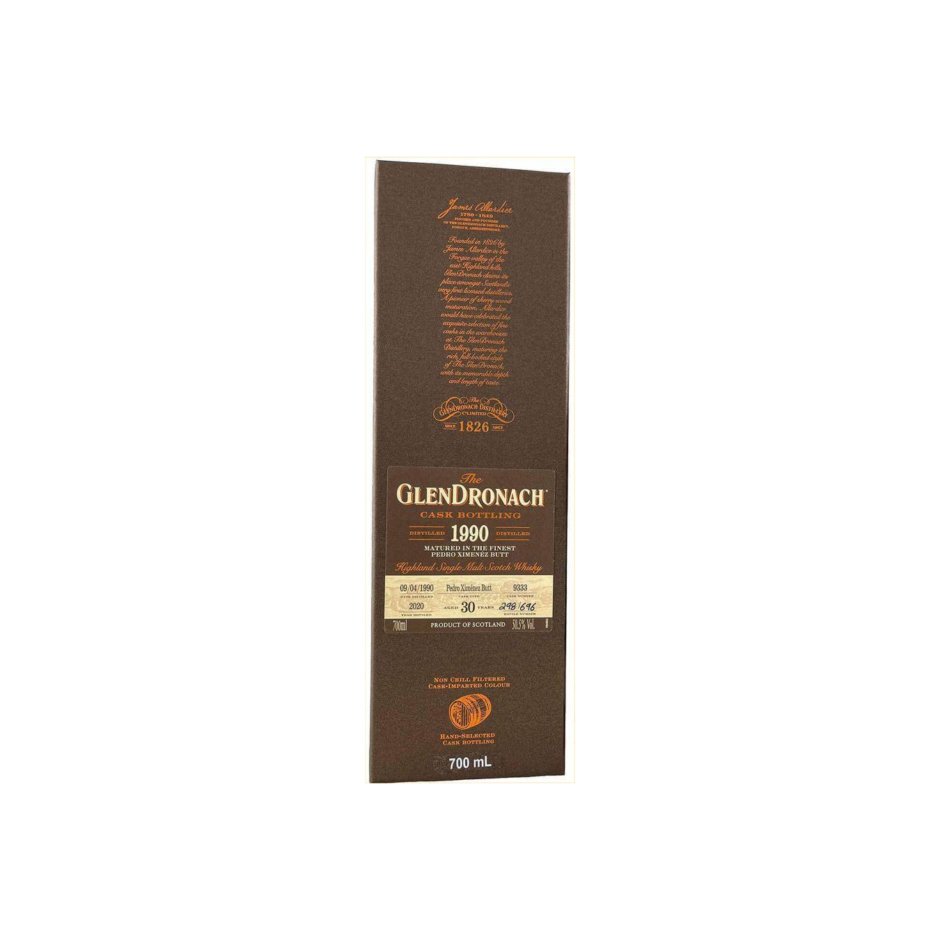 GlenDronach 1990 30 Years Single Malt Whisky 3