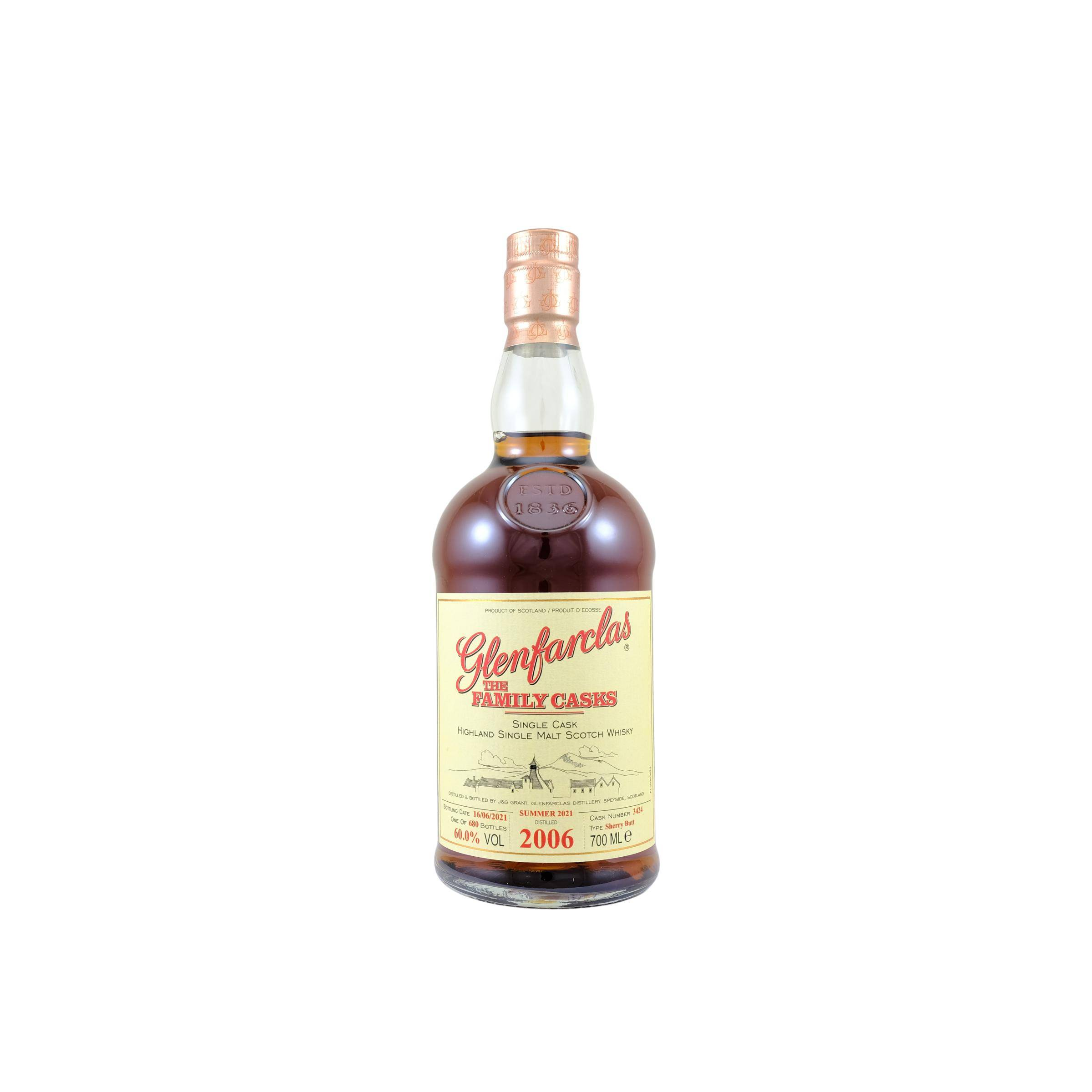 Glenfarclas 2006 15 Years Single Malt Whisky