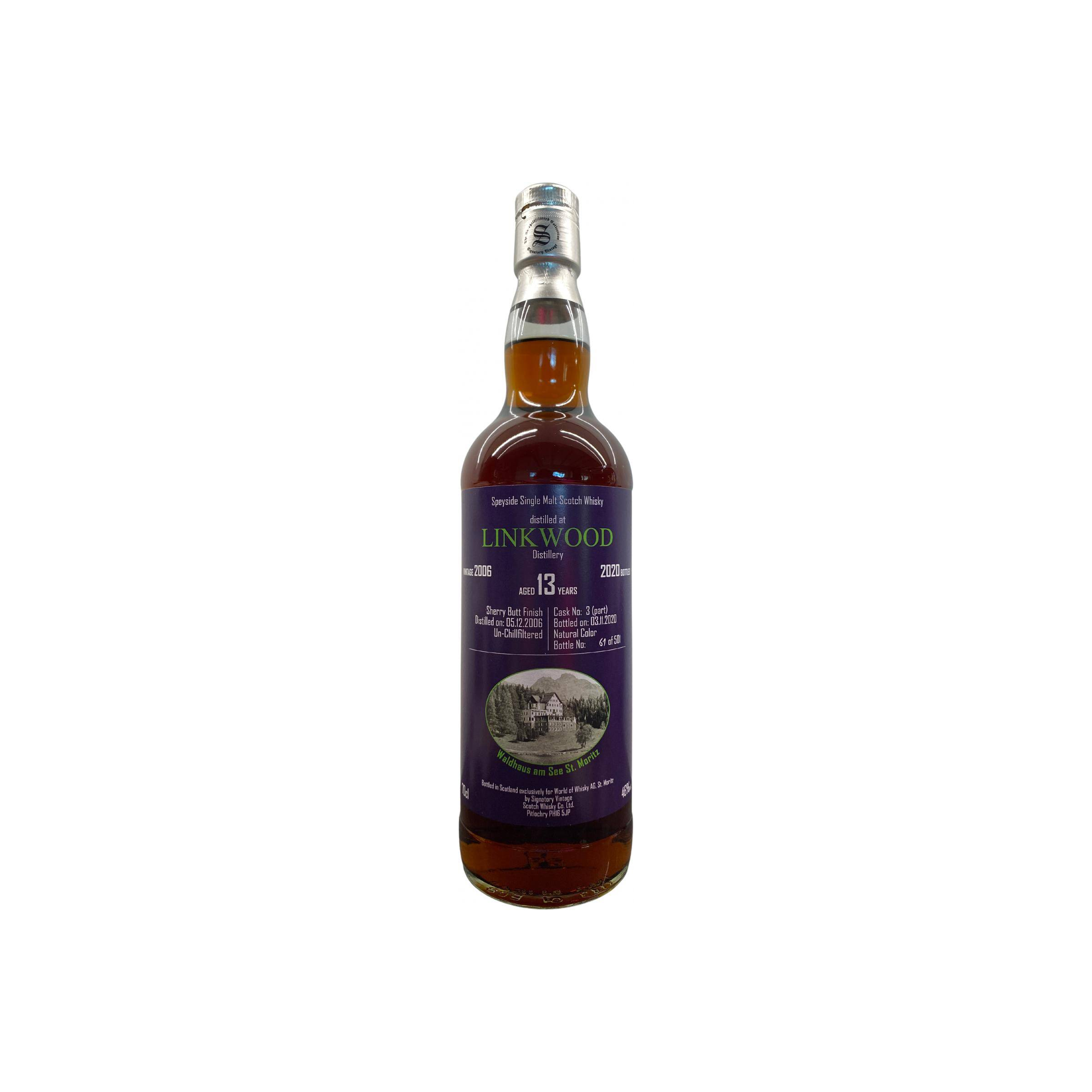 Linkwood The Un-Chillfiltered Collection 2006 13 Years Single Malt Whisky