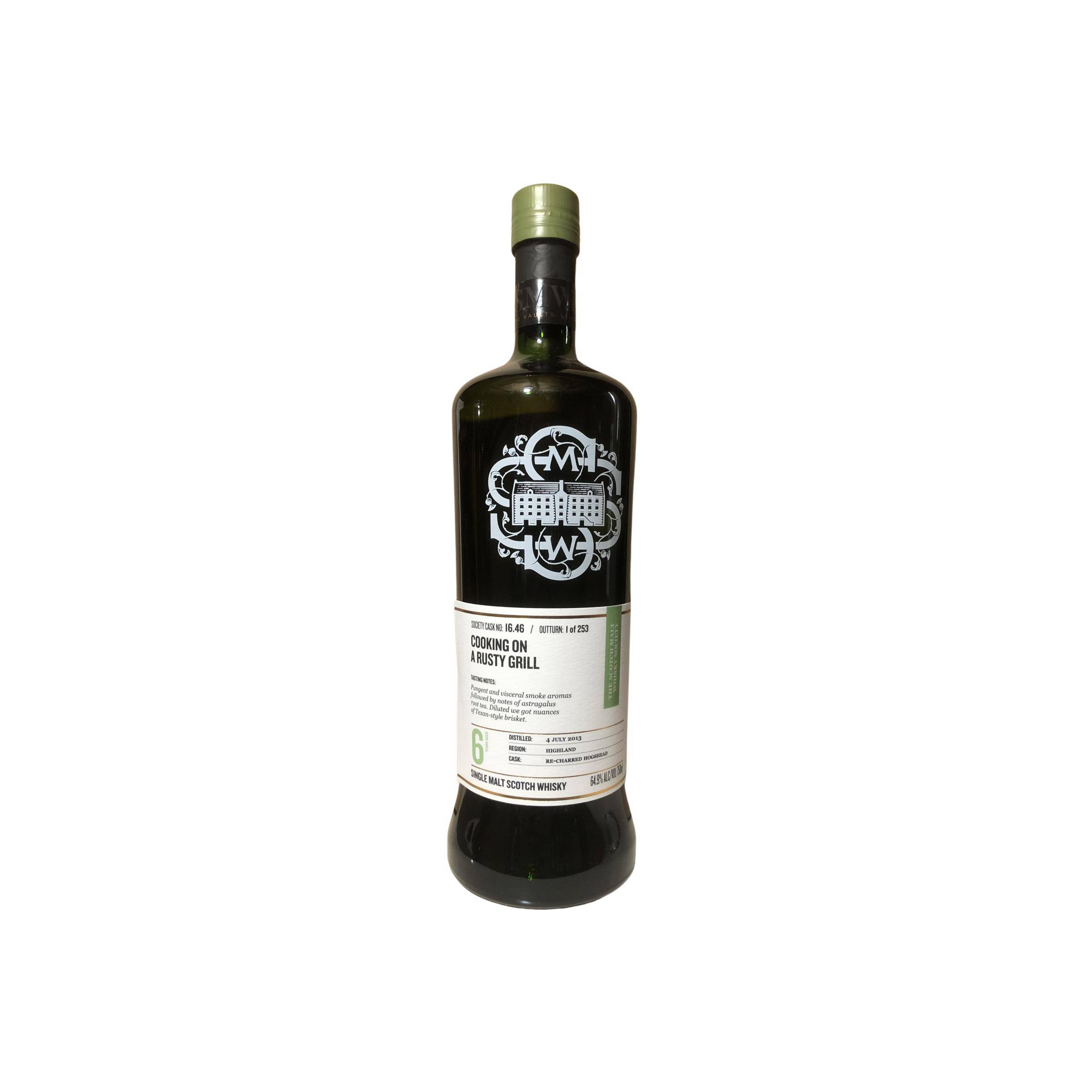 The Scotch Malt Whisky Society 2013 6 Years Single Malt Whisky