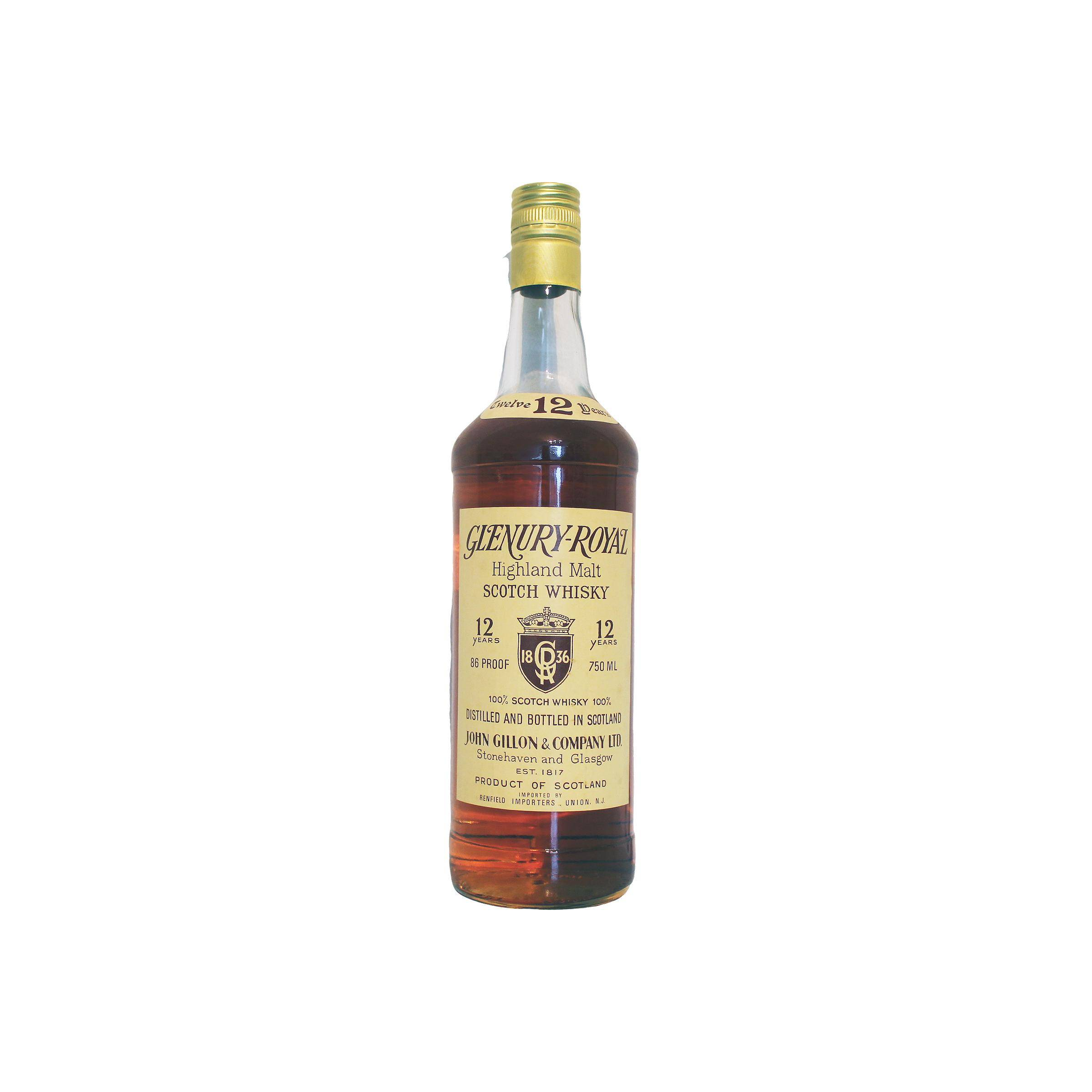 Glenury Royal 12 Years Single Malt Whisky