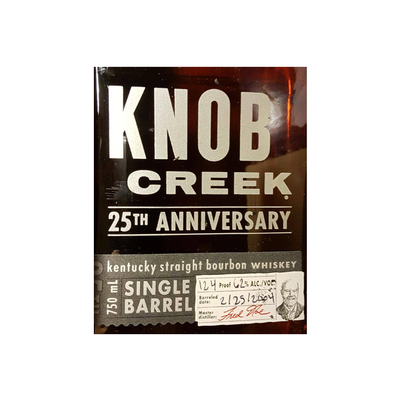 Knob Creek Single Cask 2004 Bourbon Whisky
