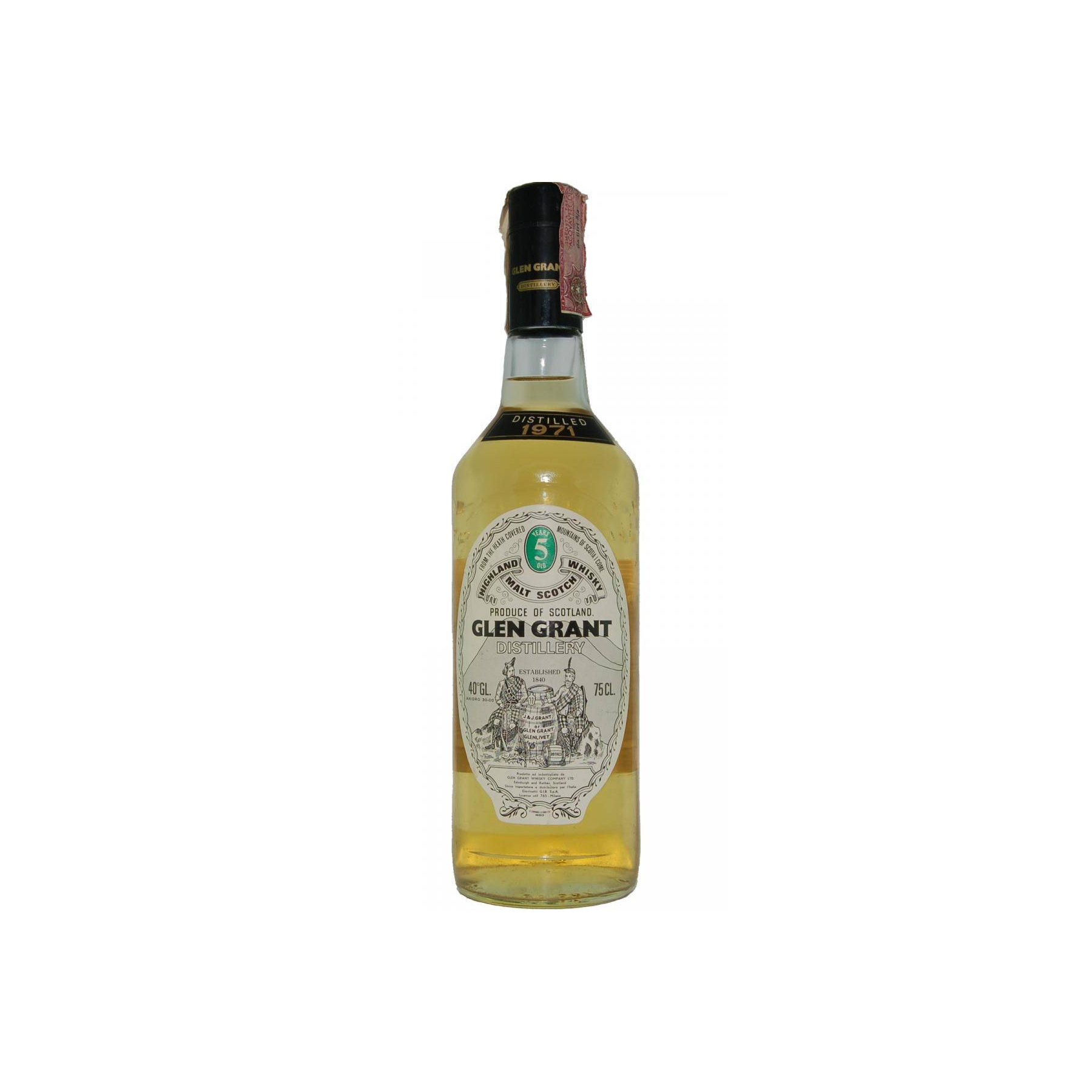 Glen Grant 1971 5 Years Single Malt Whisky