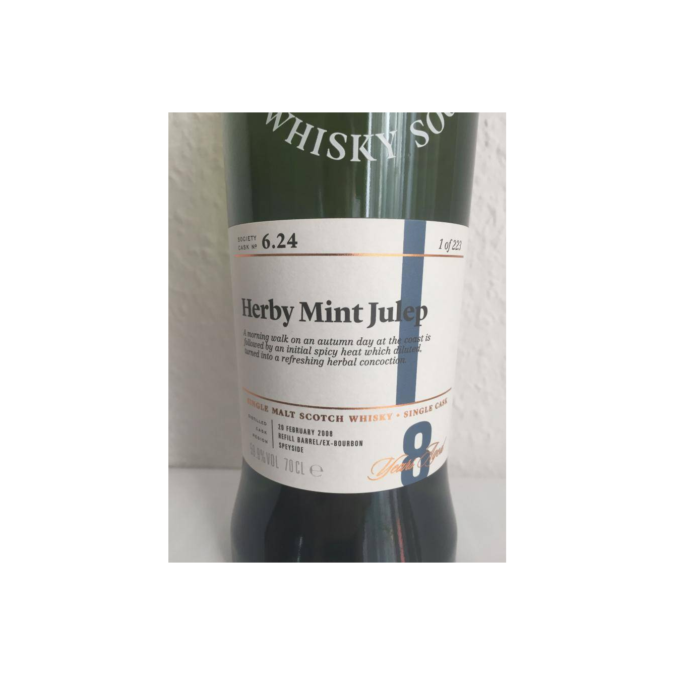 The Scotch Malt Whisky Society 2008 8 Years Single Malt Whisky 2