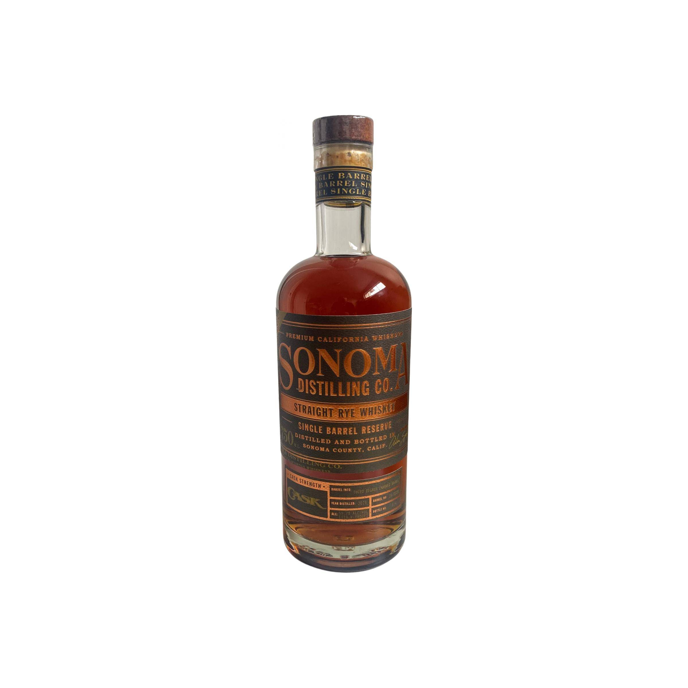 Sonoma County Straight Rye Whiskey
