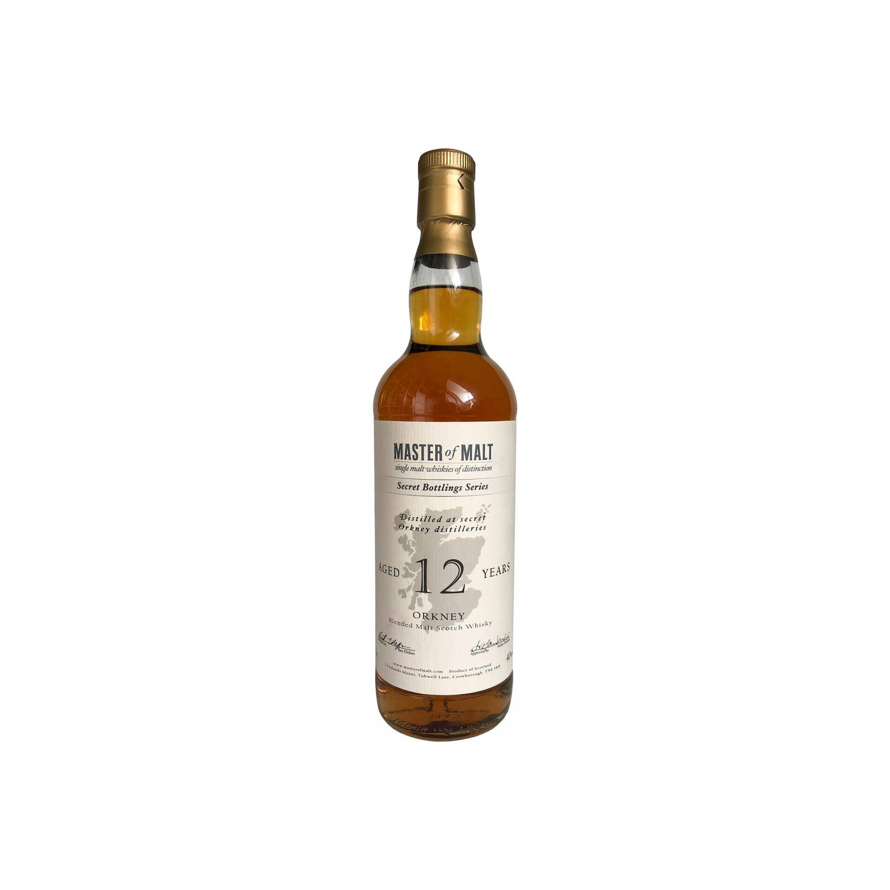 Master of Malt 12 Years Blended Malt Whisky