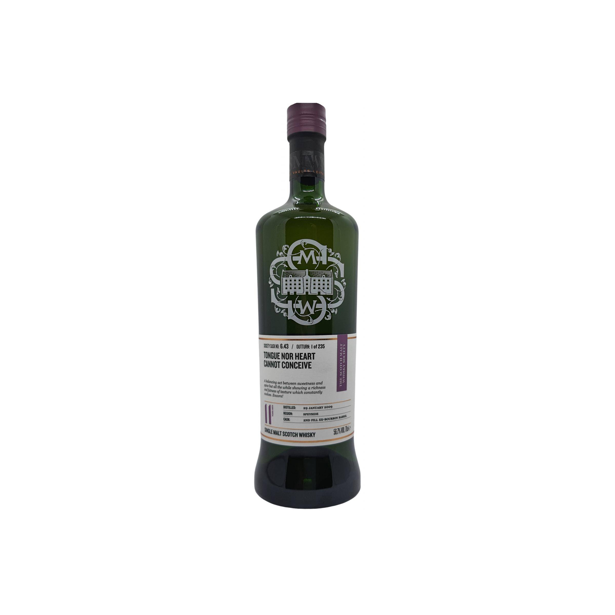 The Scotch Malt Whisky Society 2009 11 Years Single Malt Whisky